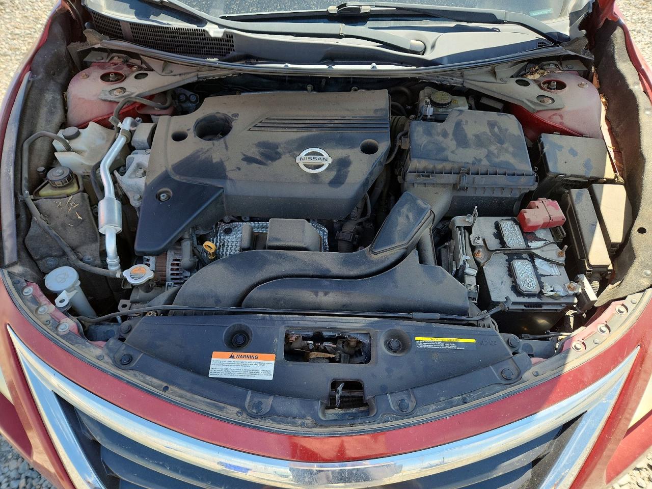 2014 Nissan Altima 2.5 S Red vin: 1N4AL3AP0EC325204