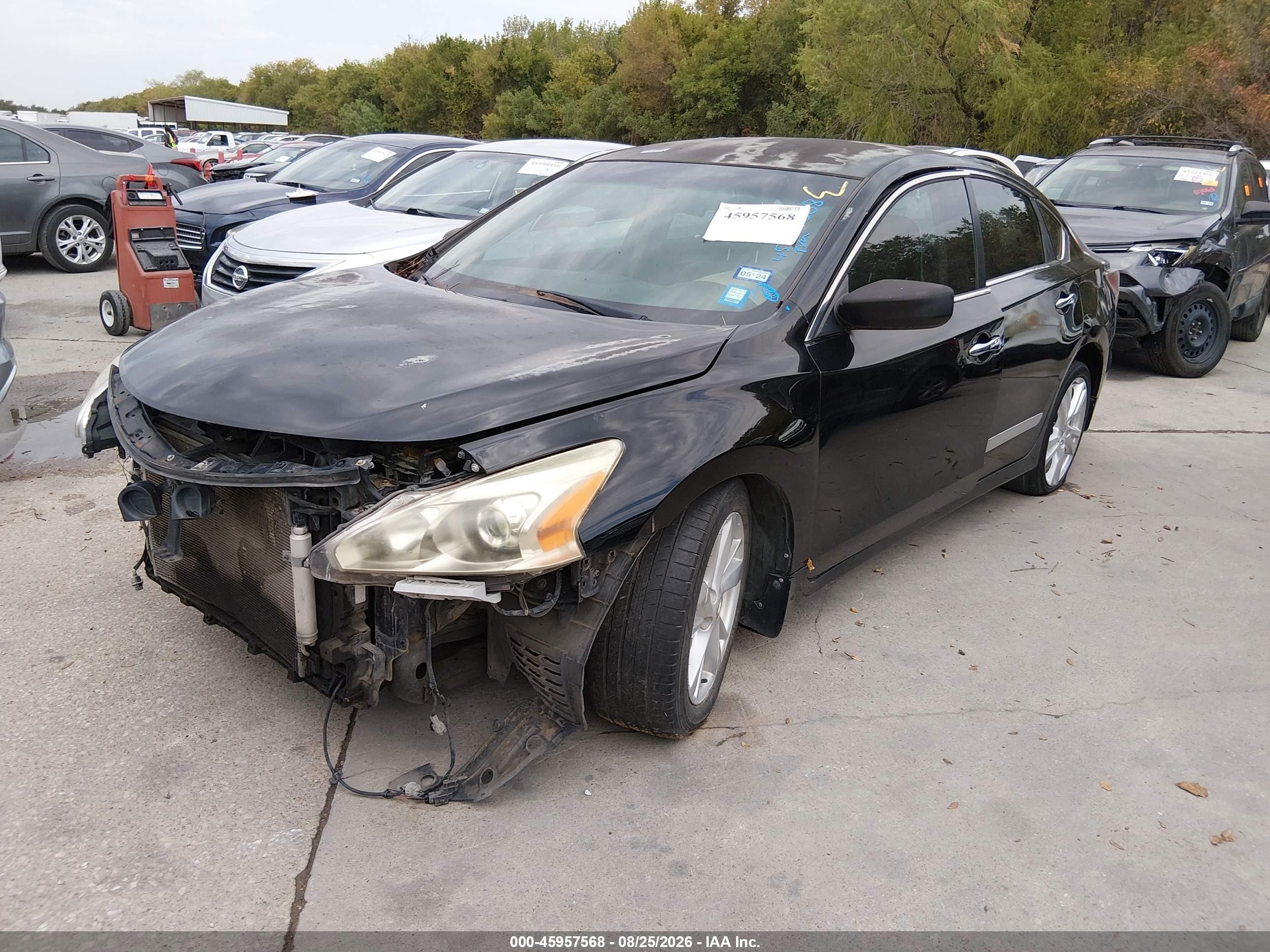 2014 Nissan Altima 2.5 Sv Black vin: 1N4AL3AP0EC328250