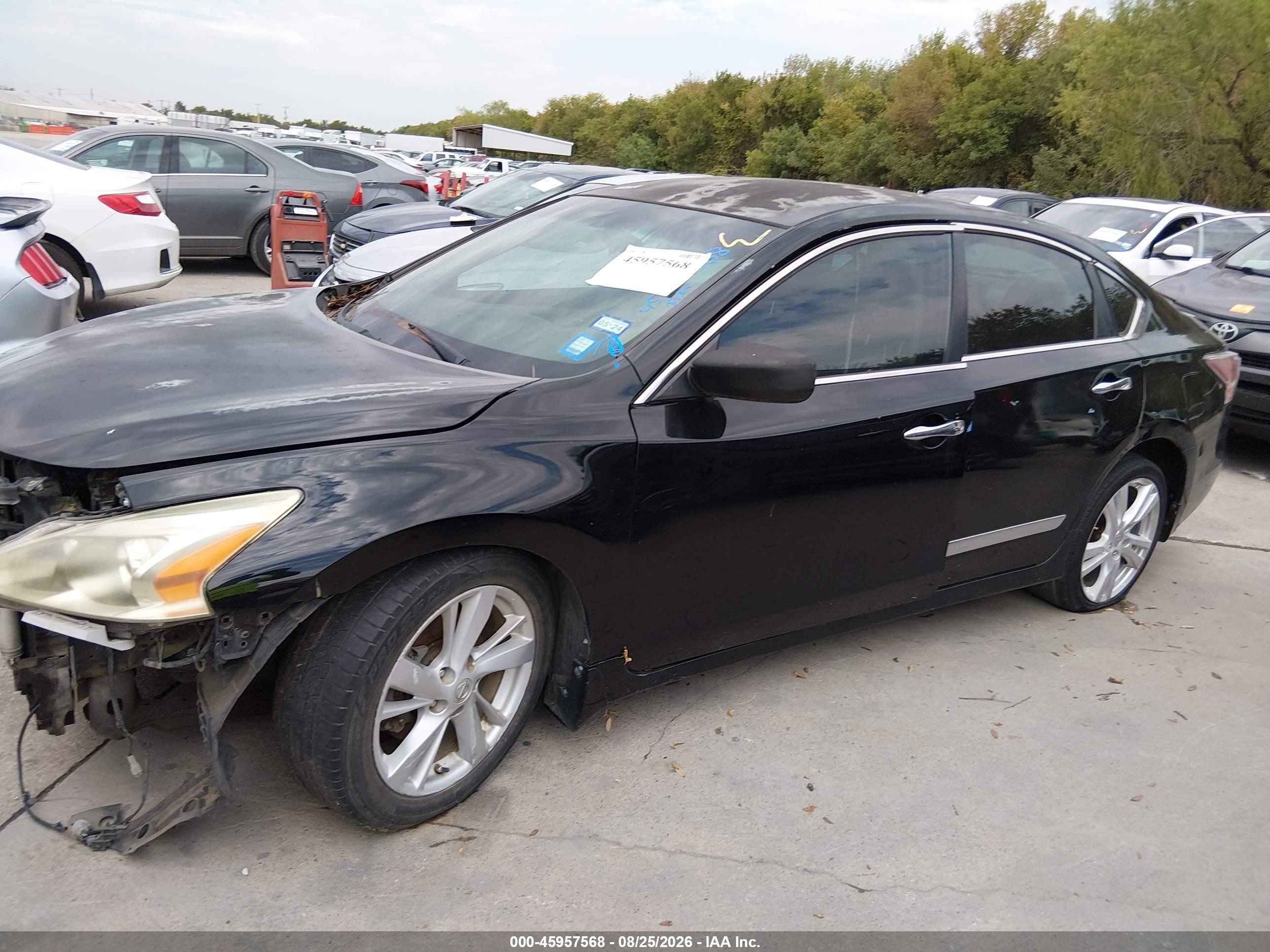 2014 Nissan Altima 2.5 Sv Black vin: 1N4AL3AP0EC328250