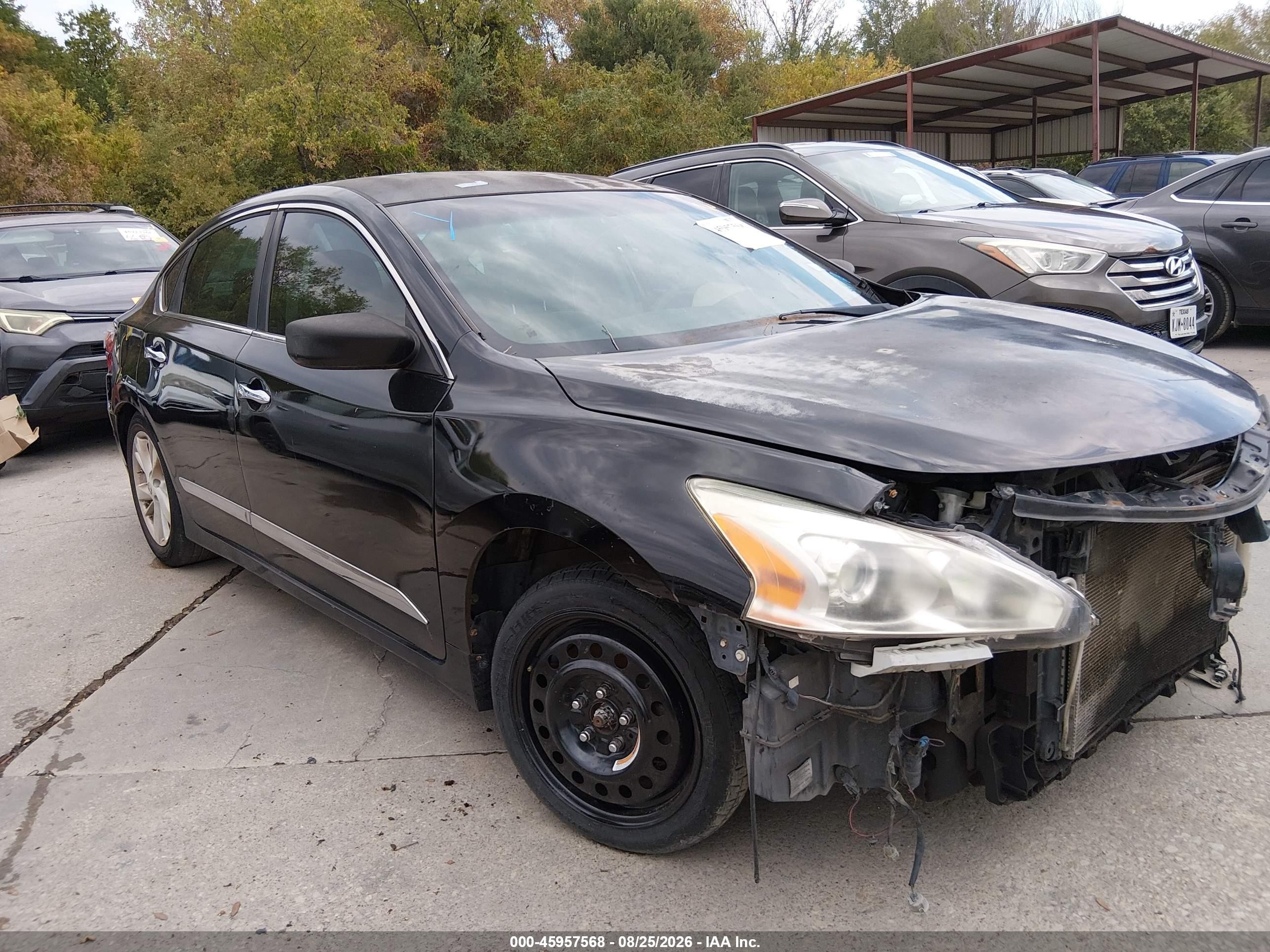 2014 Nissan Altima 2.5 Sv Black vin: 1N4AL3AP0EC328250