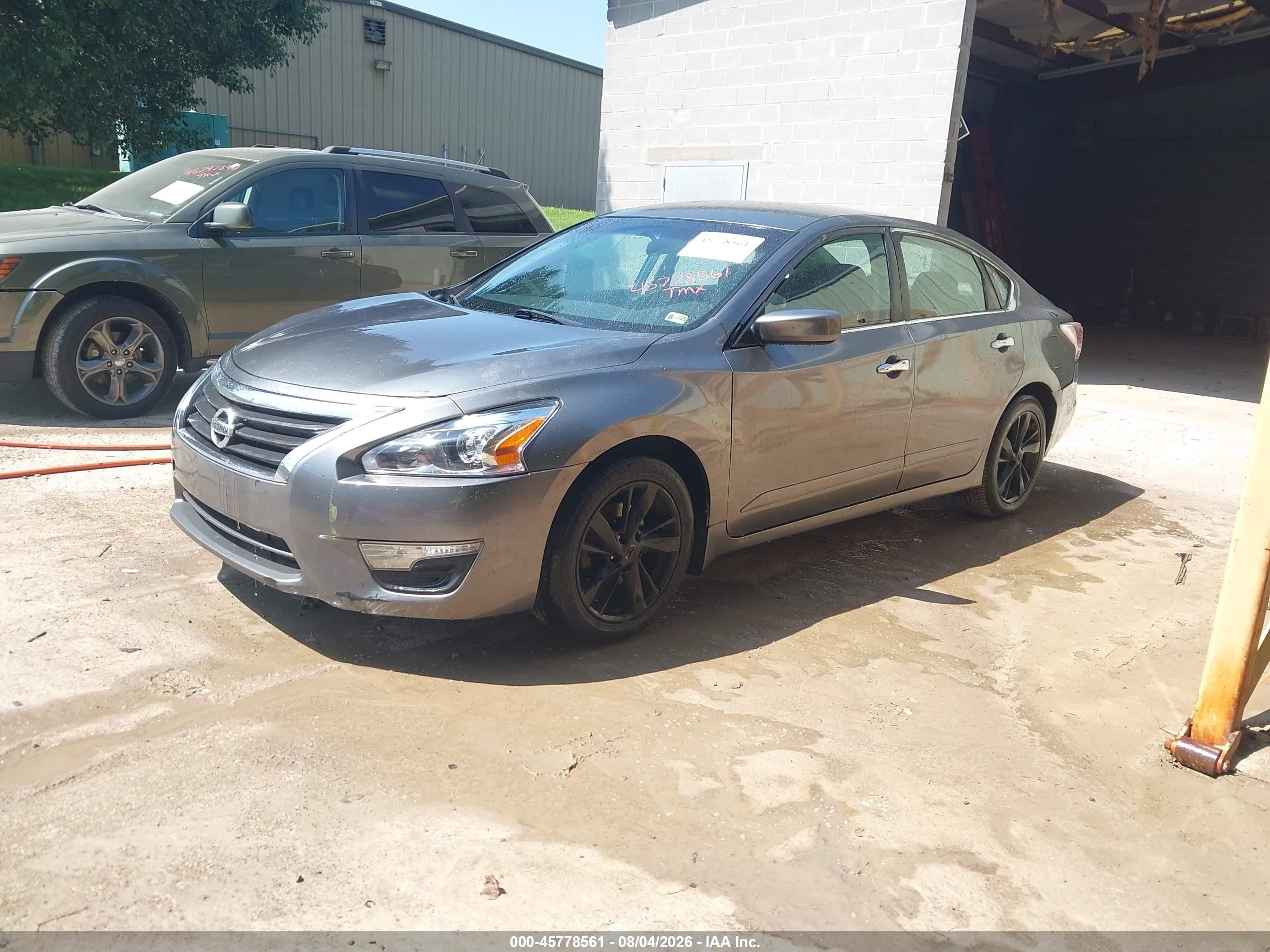 2014 Nissan Altima 2.5 Sv Gray vin: 1N4AL3AP0EC328748