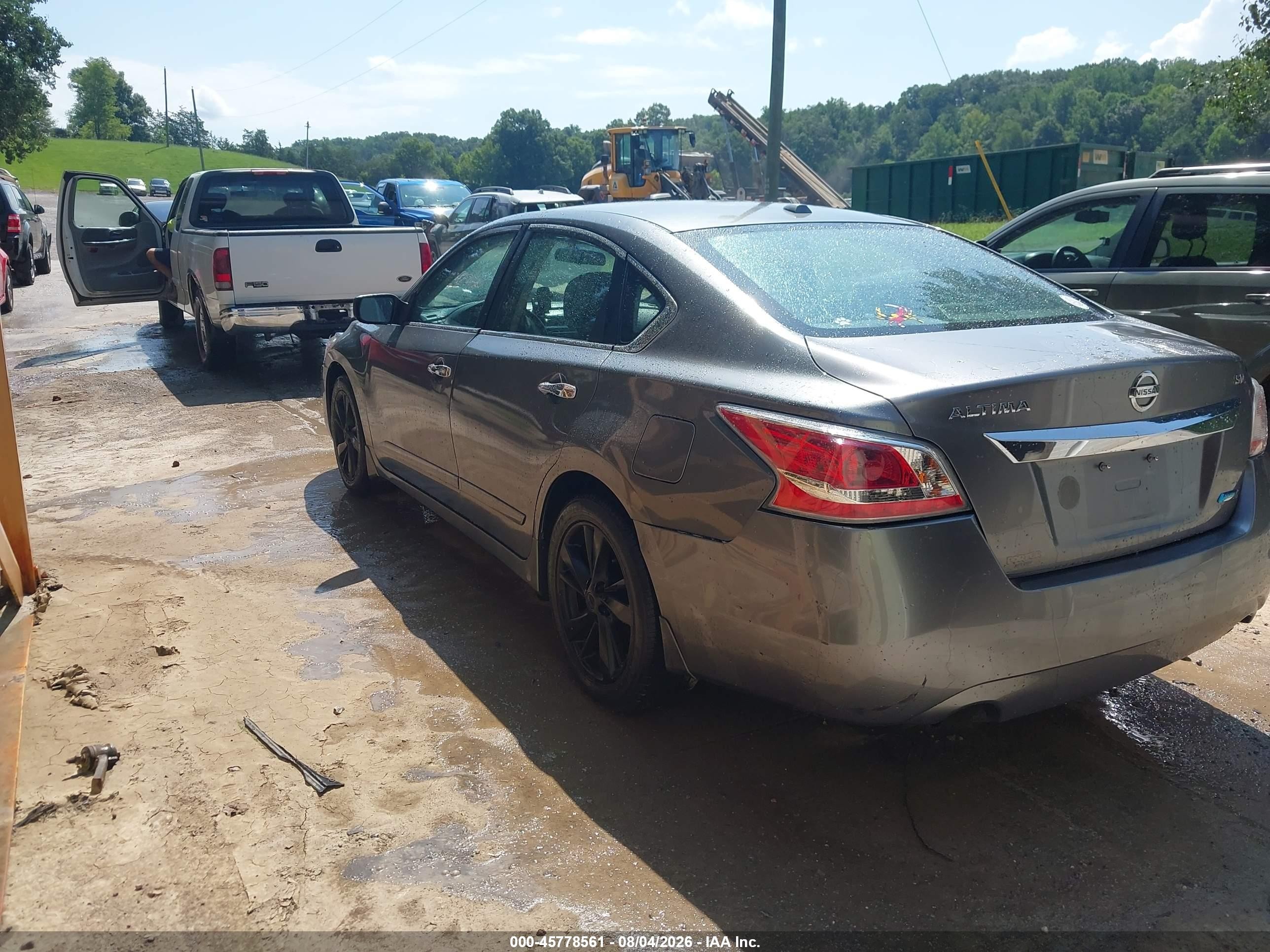 2014 Nissan Altima 2.5 Sv Gray vin: 1N4AL3AP0EC328748