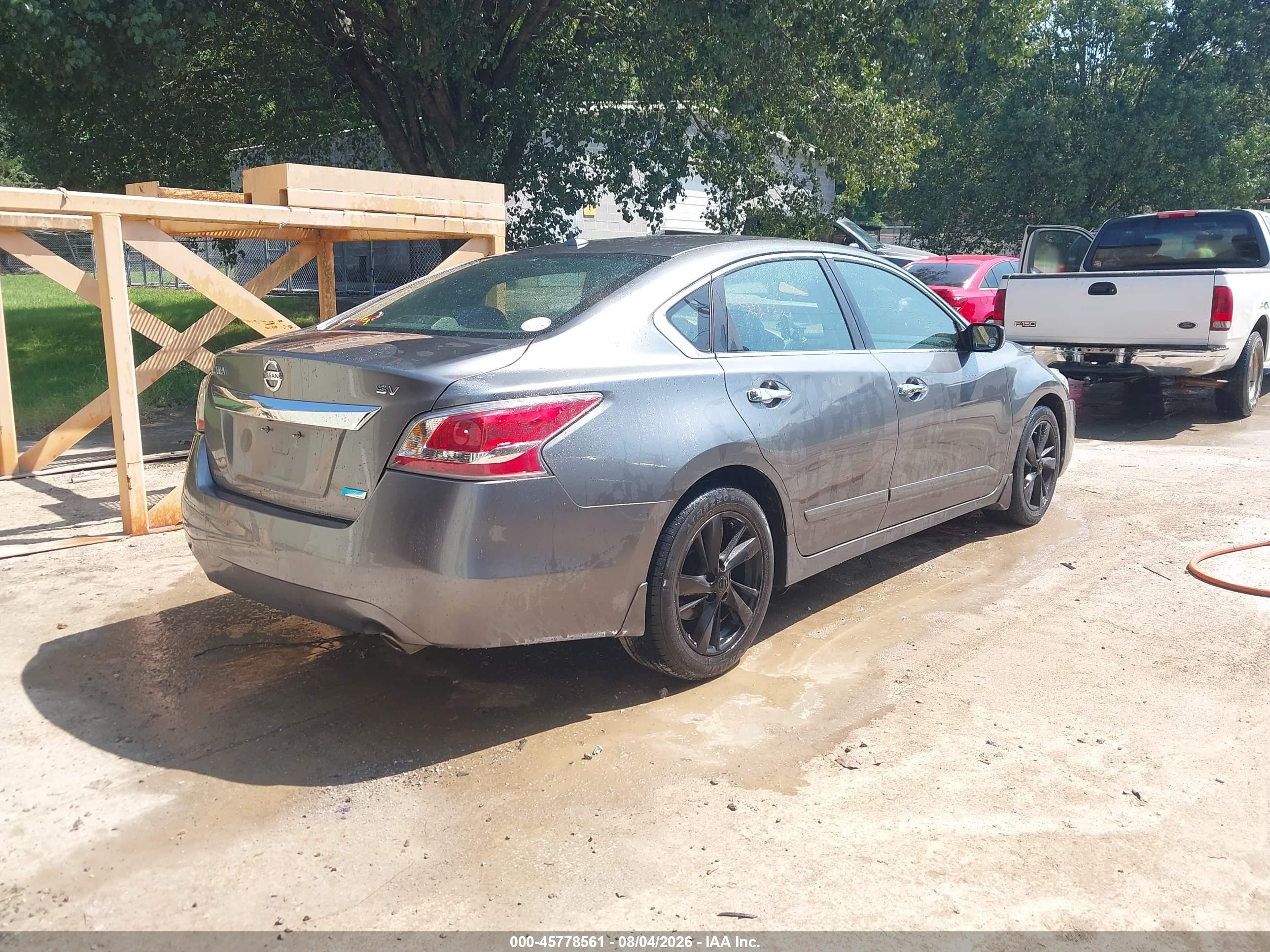 2014 Nissan Altima 2.5 Sv Gray vin: 1N4AL3AP0EC328748