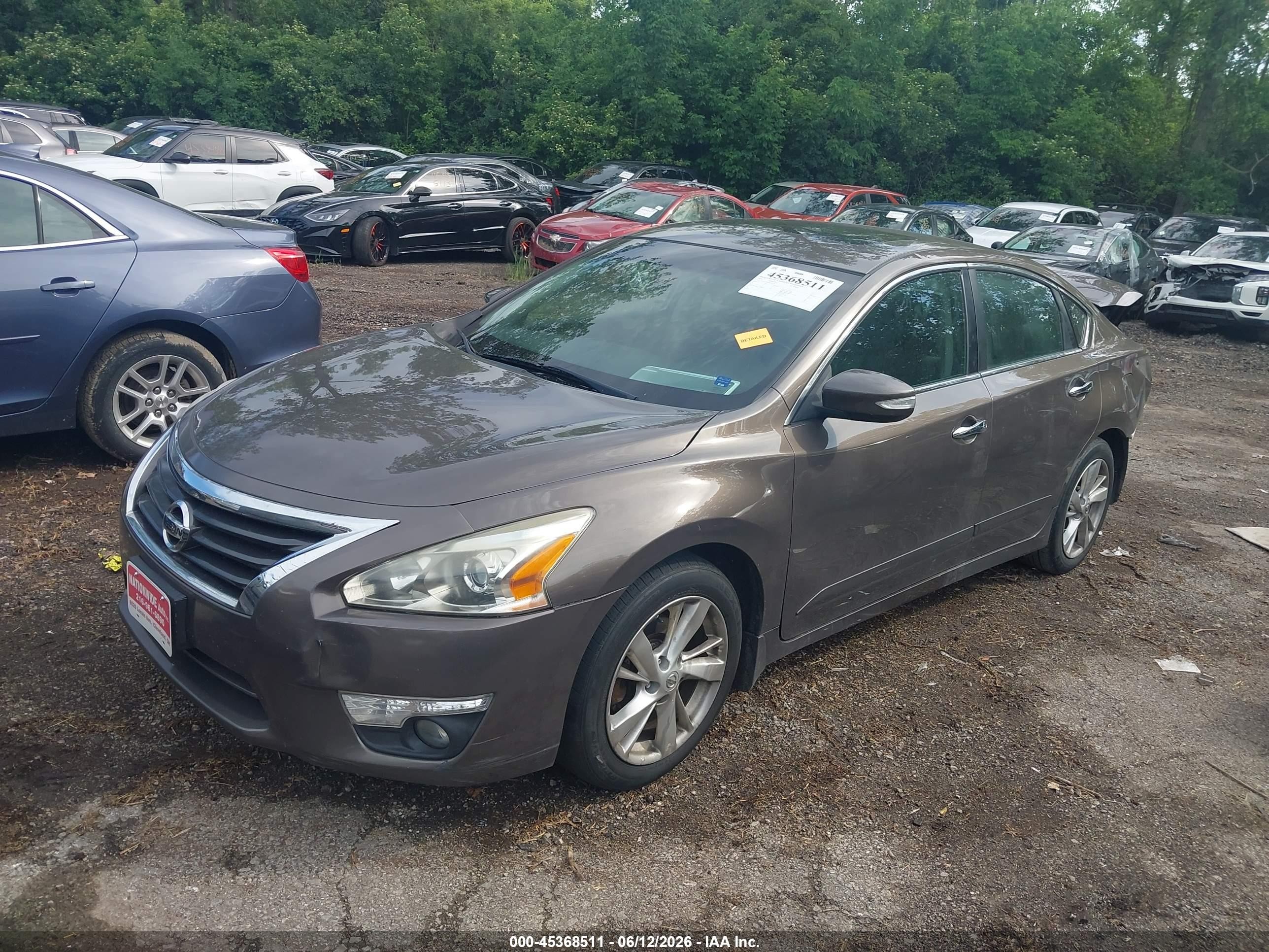 2014 Nissan Altima 2.5 Sl Brown vin: 1N4AL3AP0EC401570