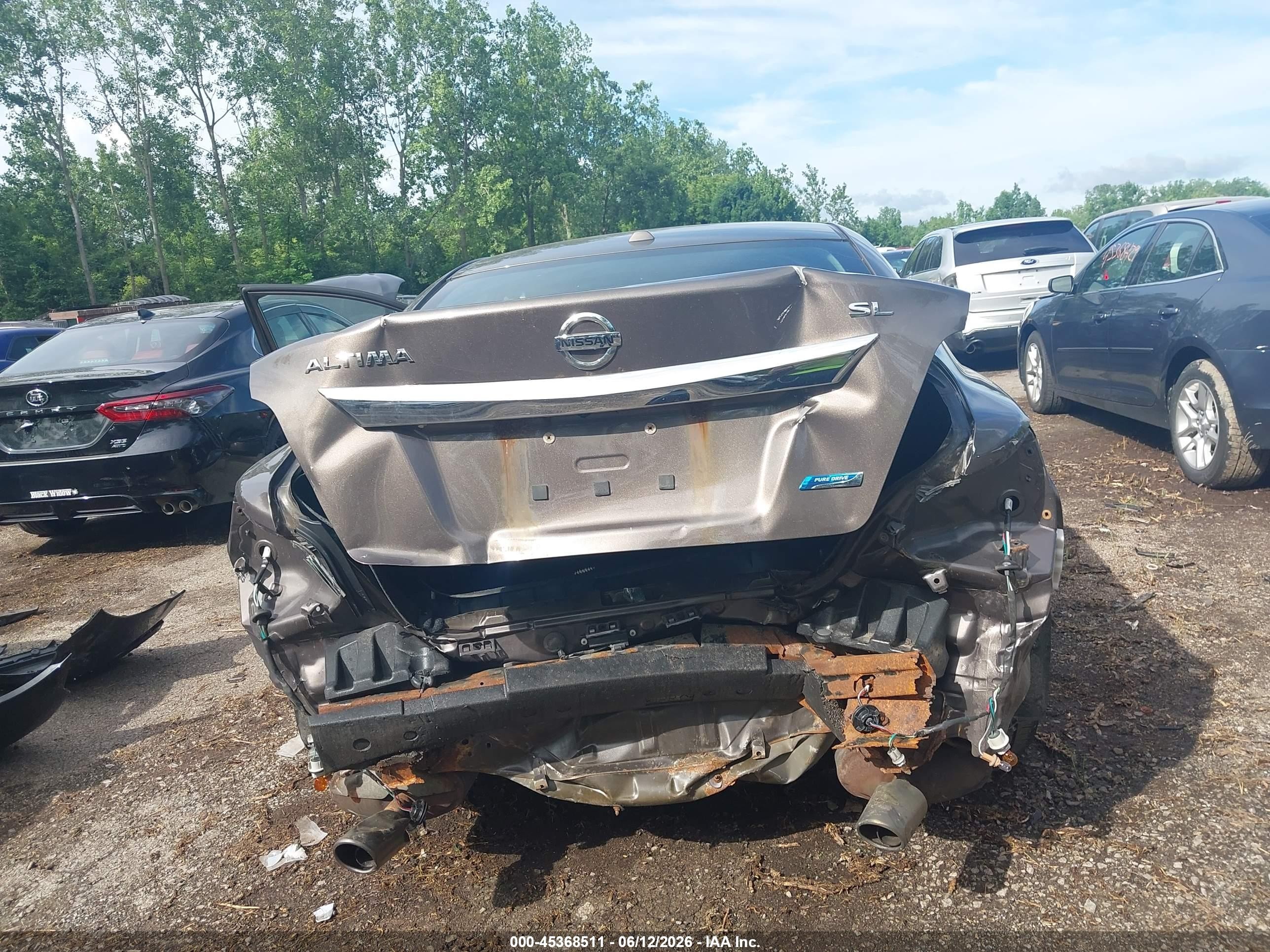 2014 Nissan Altima 2.5 Sl Brown vin: 1N4AL3AP0EC401570