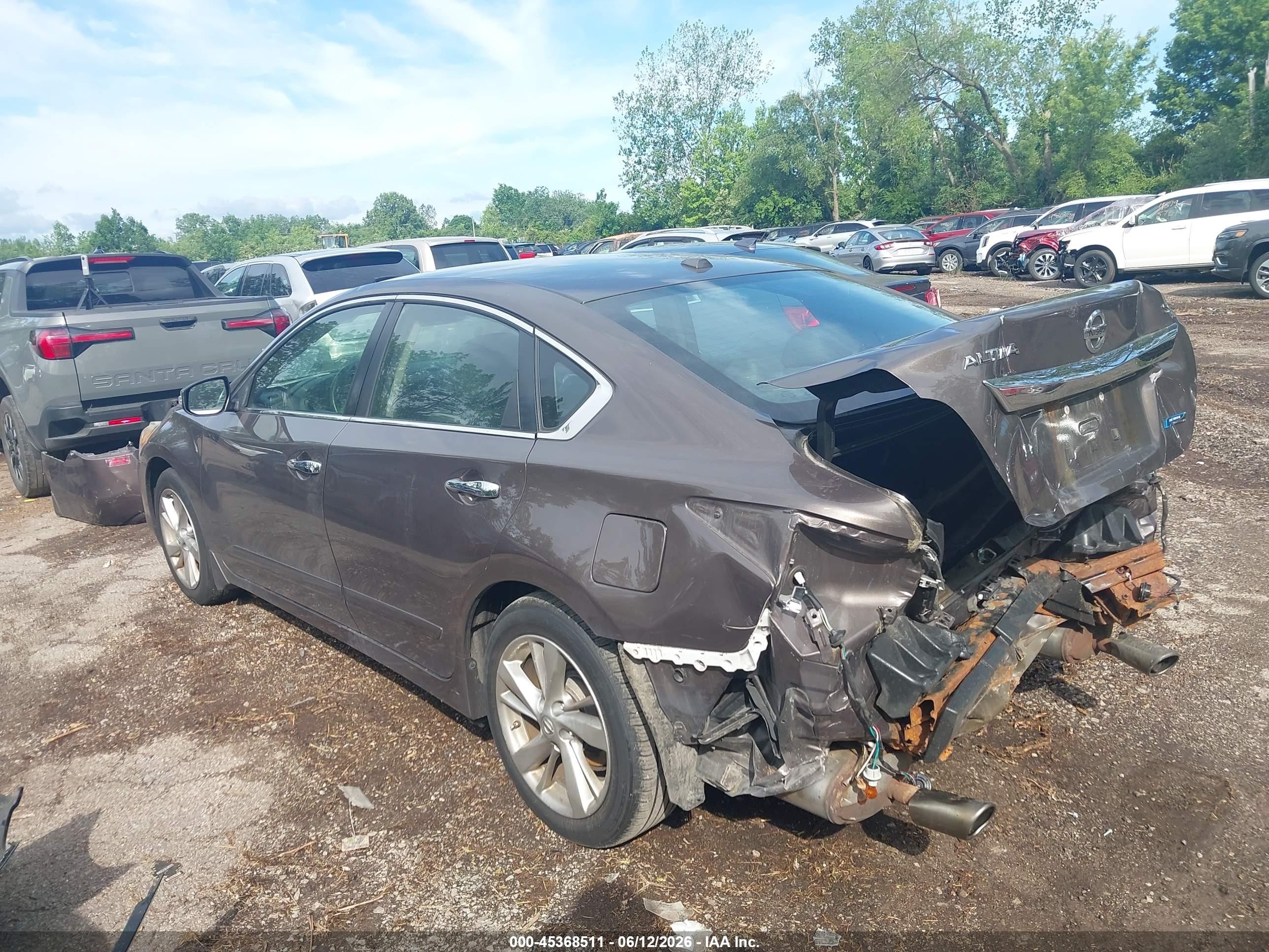 2014 Nissan Altima 2.5 Sl Brown vin: 1N4AL3AP0EC401570