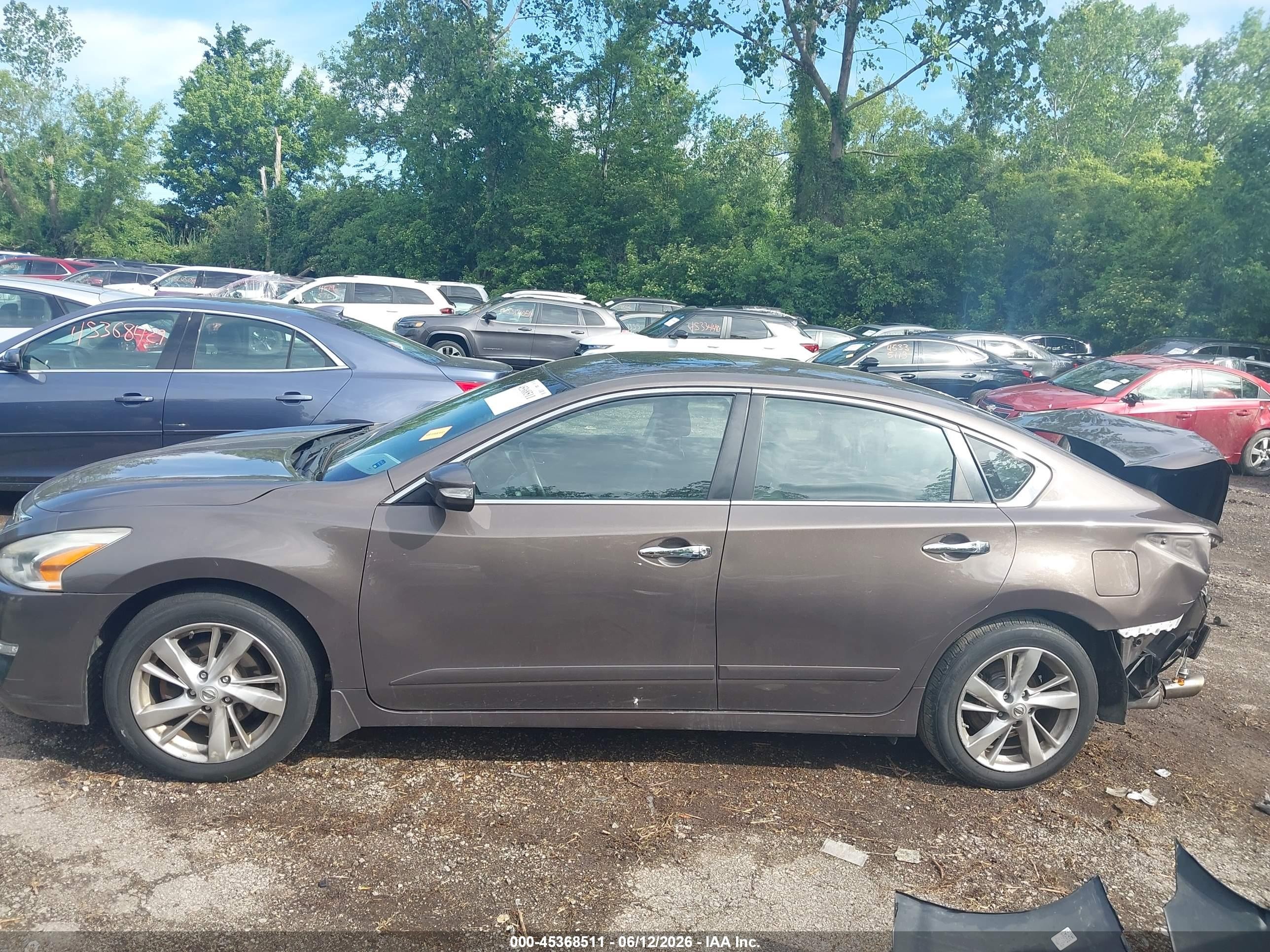 2014 Nissan Altima 2.5 Sl Brown vin: 1N4AL3AP0EC401570