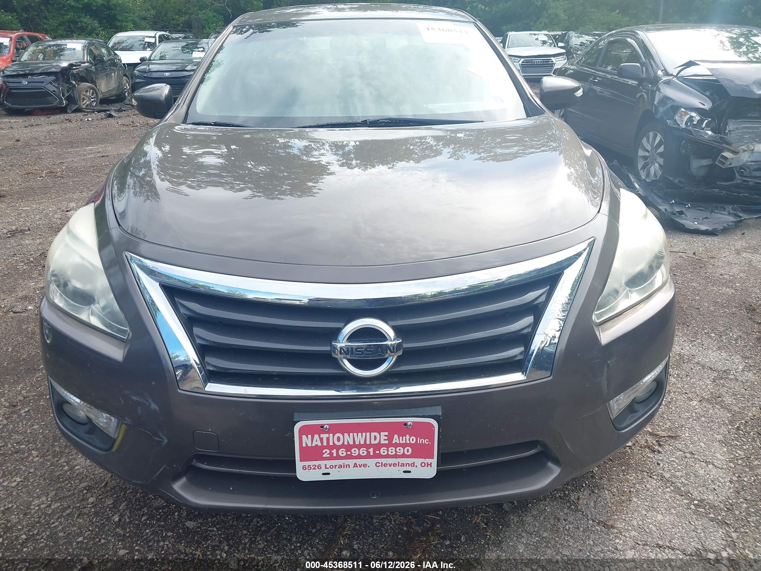 2014 Nissan Altima 2.5 Sl Brown vin: 1N4AL3AP0EC401570