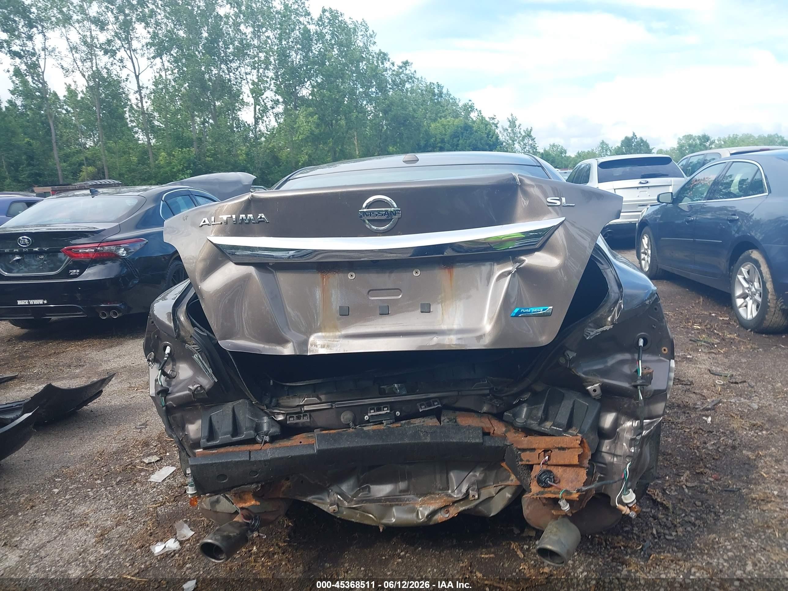 2014 Nissan Altima 2.5 Sl Brown vin: 1N4AL3AP0EC401570