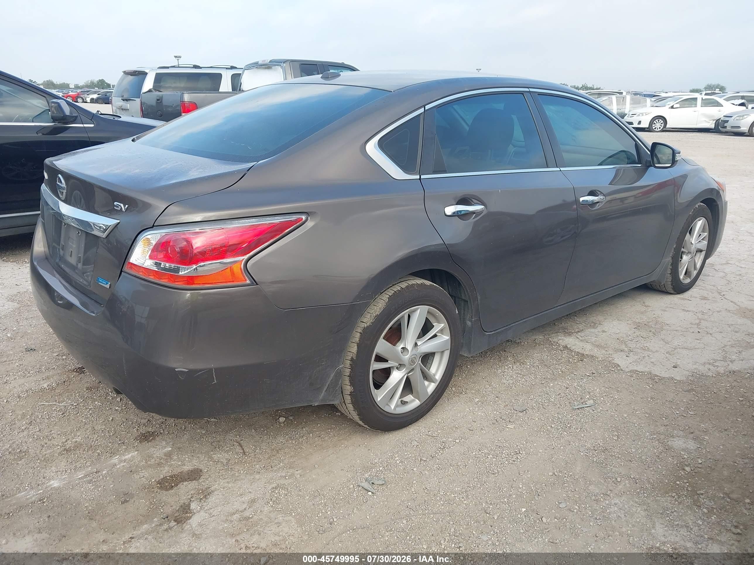 2014 Nissan Altima 2.5 Sv Коричневый vin: 1N4AL3AP0EC410124