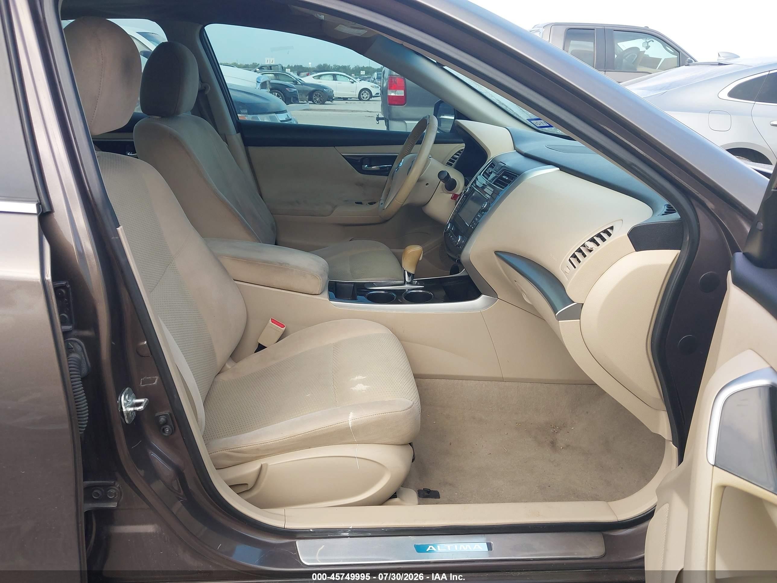 2014 Nissan Altima 2.5 Sv Коричневый vin: 1N4AL3AP0EC410124