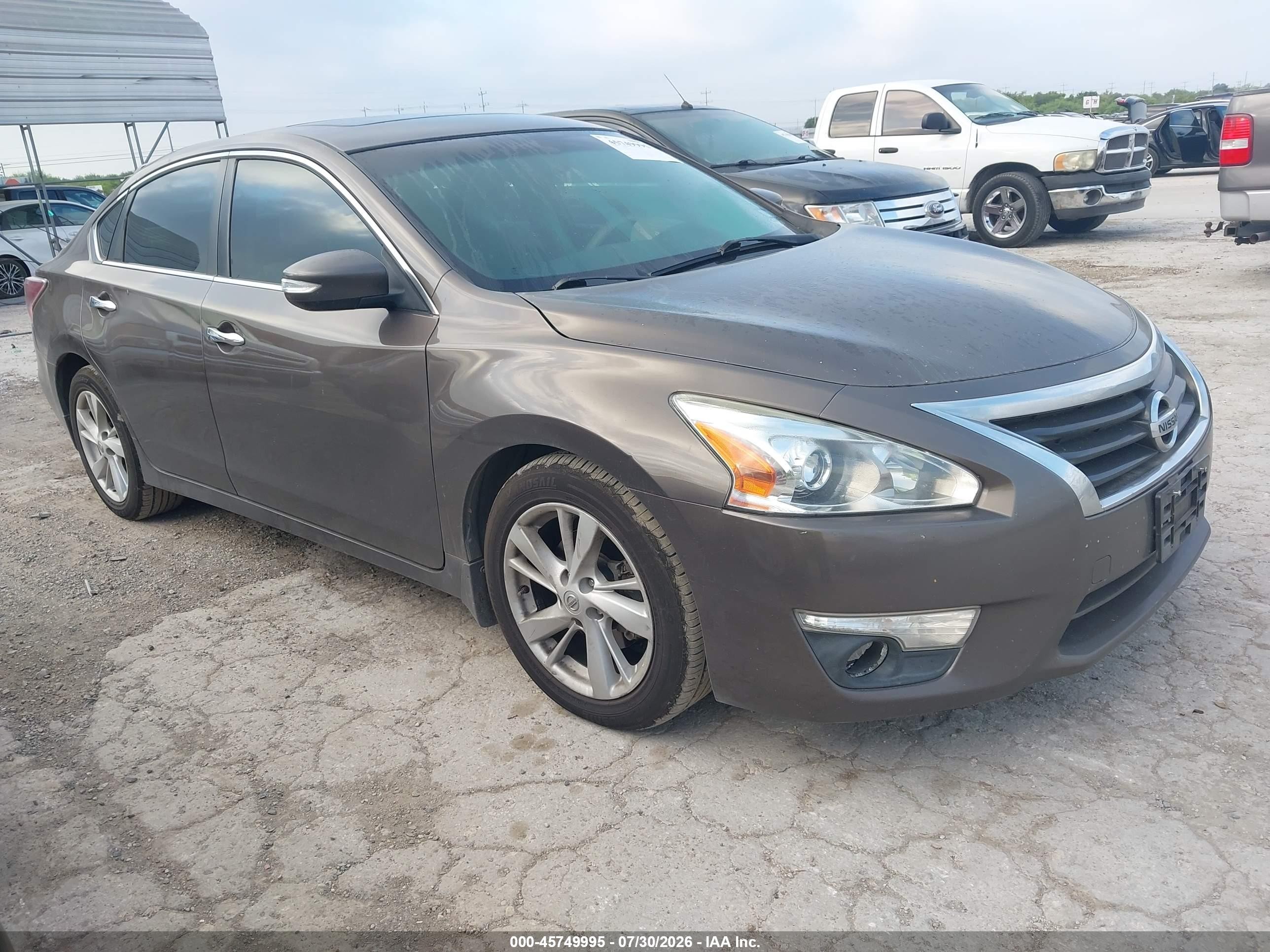 2014 Nissan Altima 2.5 Sv Brown vin: 1N4AL3AP0EC410124