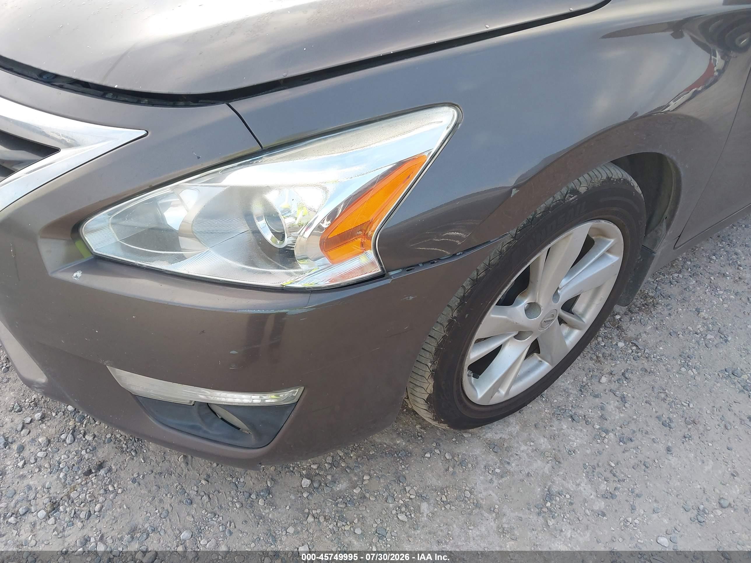 2014 Nissan Altima 2.5 Sv Коричневый vin: 1N4AL3AP0EC410124