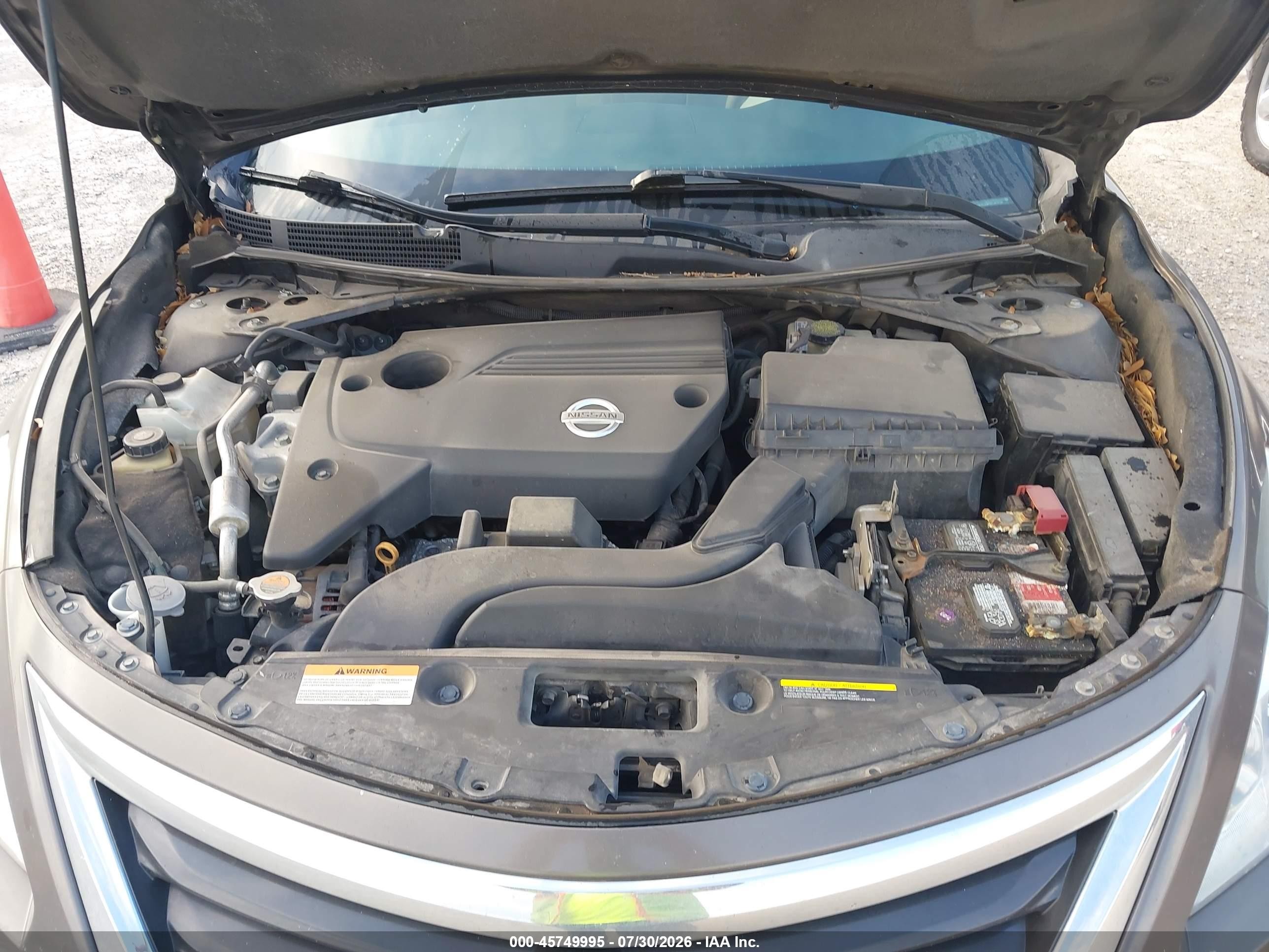 2014 Nissan Altima 2.5 Sv Коричневый vin: 1N4AL3AP0EC410124