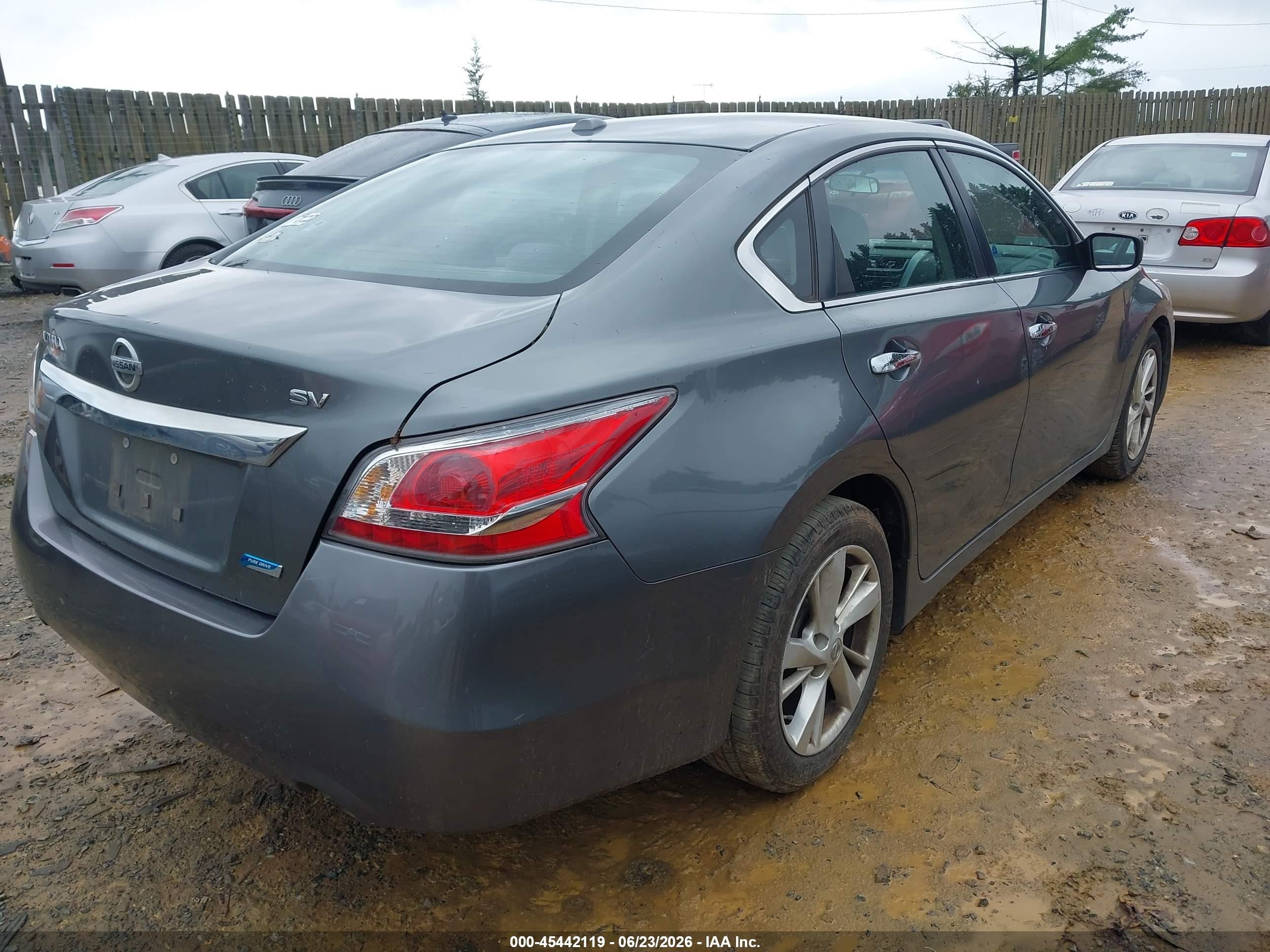 2014 Nissan Altima 2.5 Sv Gray vin: 1N4AL3AP0EC420975