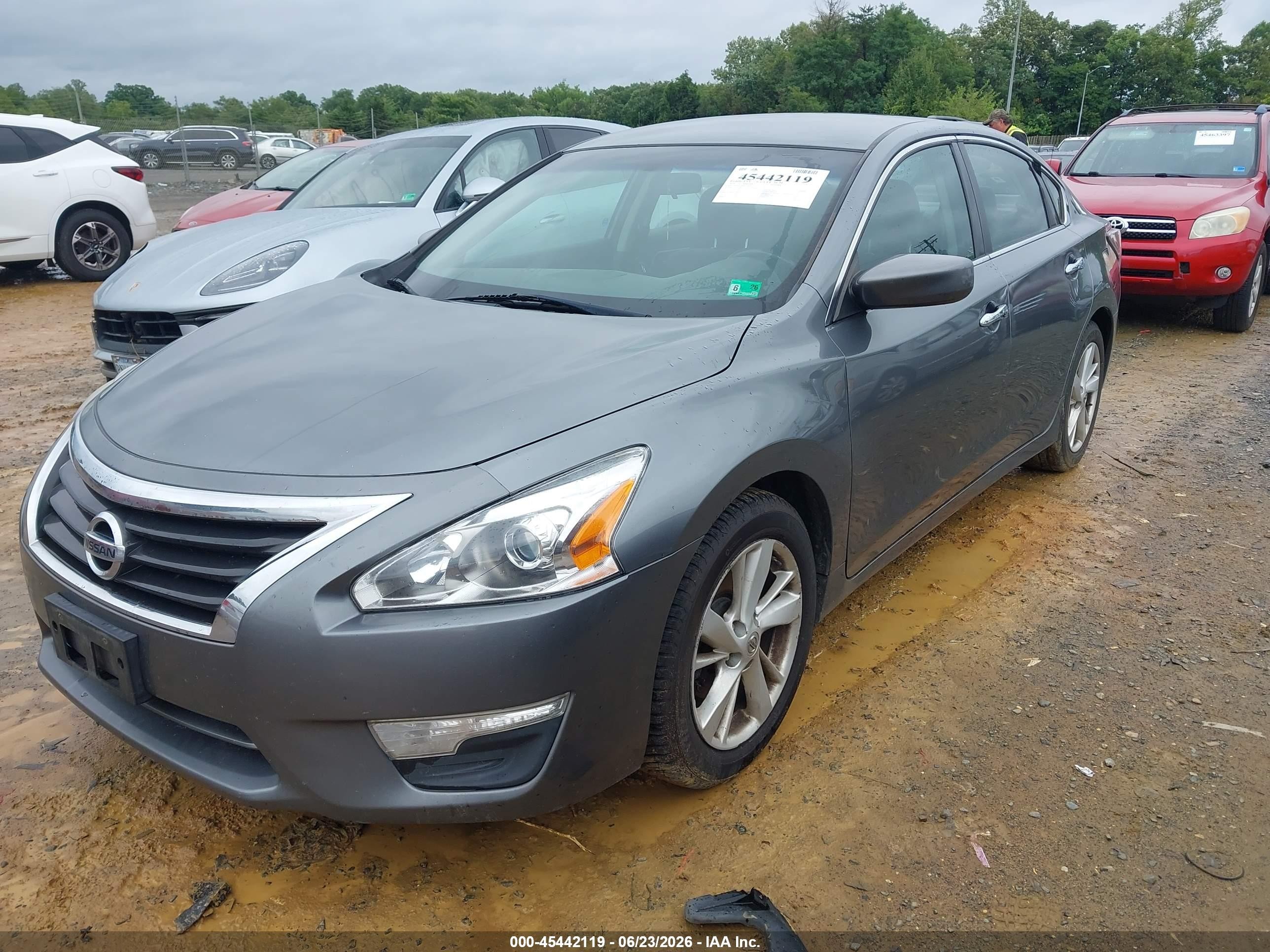 2014 Nissan Altima 2.5 Sv Gray vin: 1N4AL3AP0EC420975