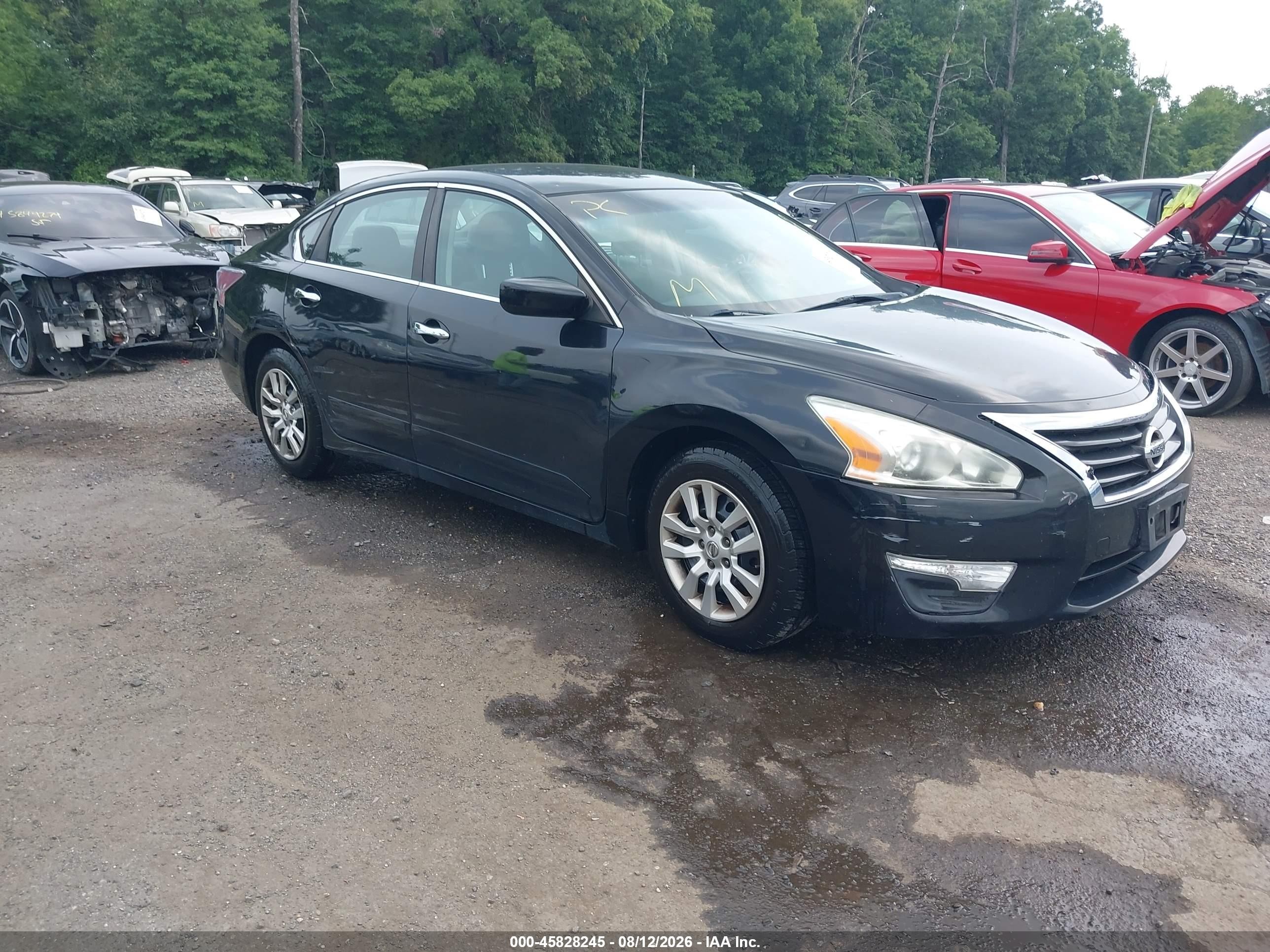 2014 Nissan Altima 2.5 S Black vin: 1N4AL3AP0EC426307