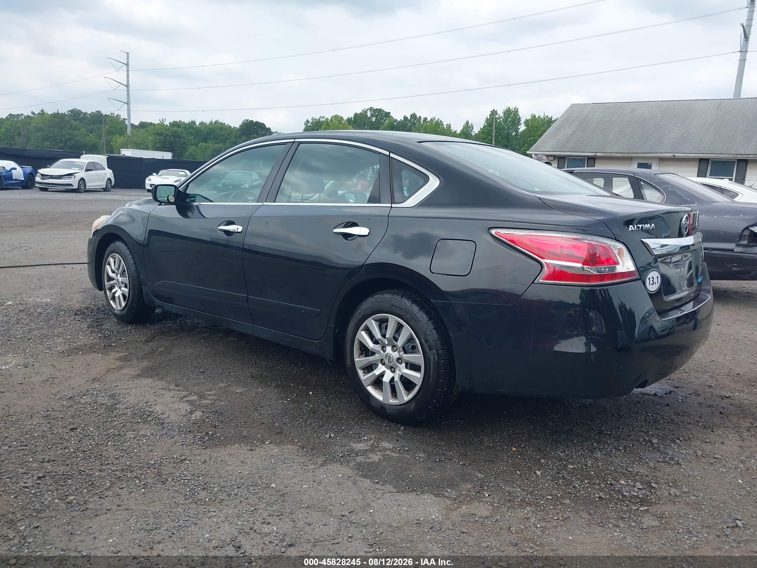 2014 Nissan Altima 2.5 S Black vin: 1N4AL3AP0EC426307
