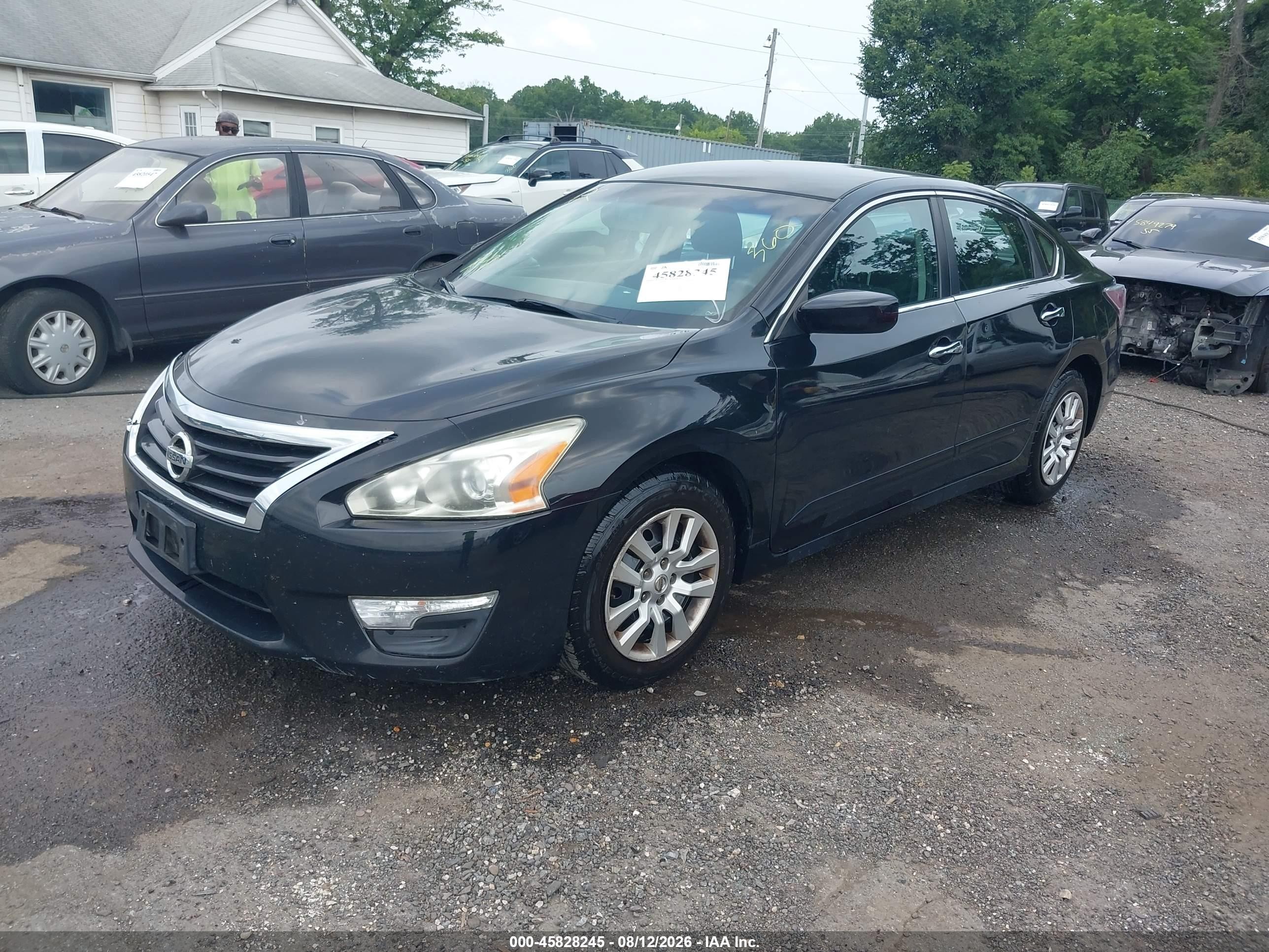2014 Nissan Altima 2.5 S Black vin: 1N4AL3AP0EC426307