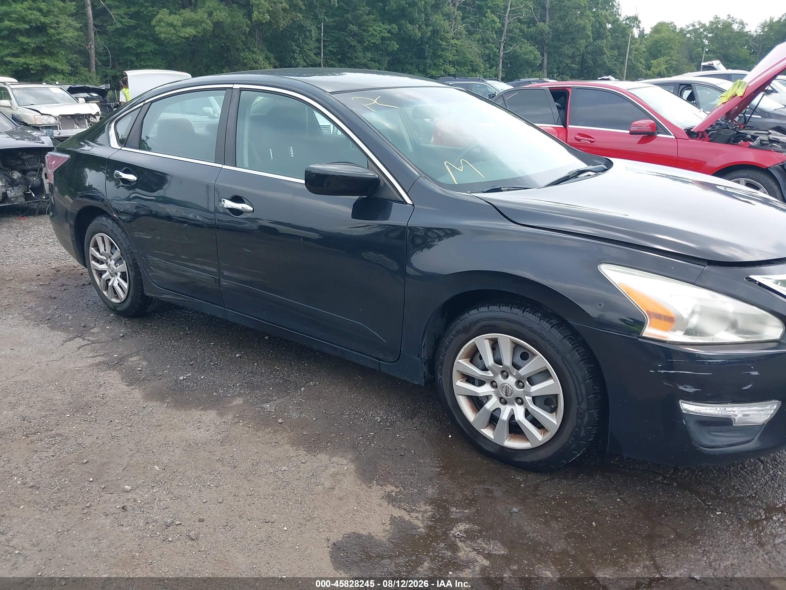 2014 Nissan Altima 2.5 S Black vin: 1N4AL3AP0EC426307
