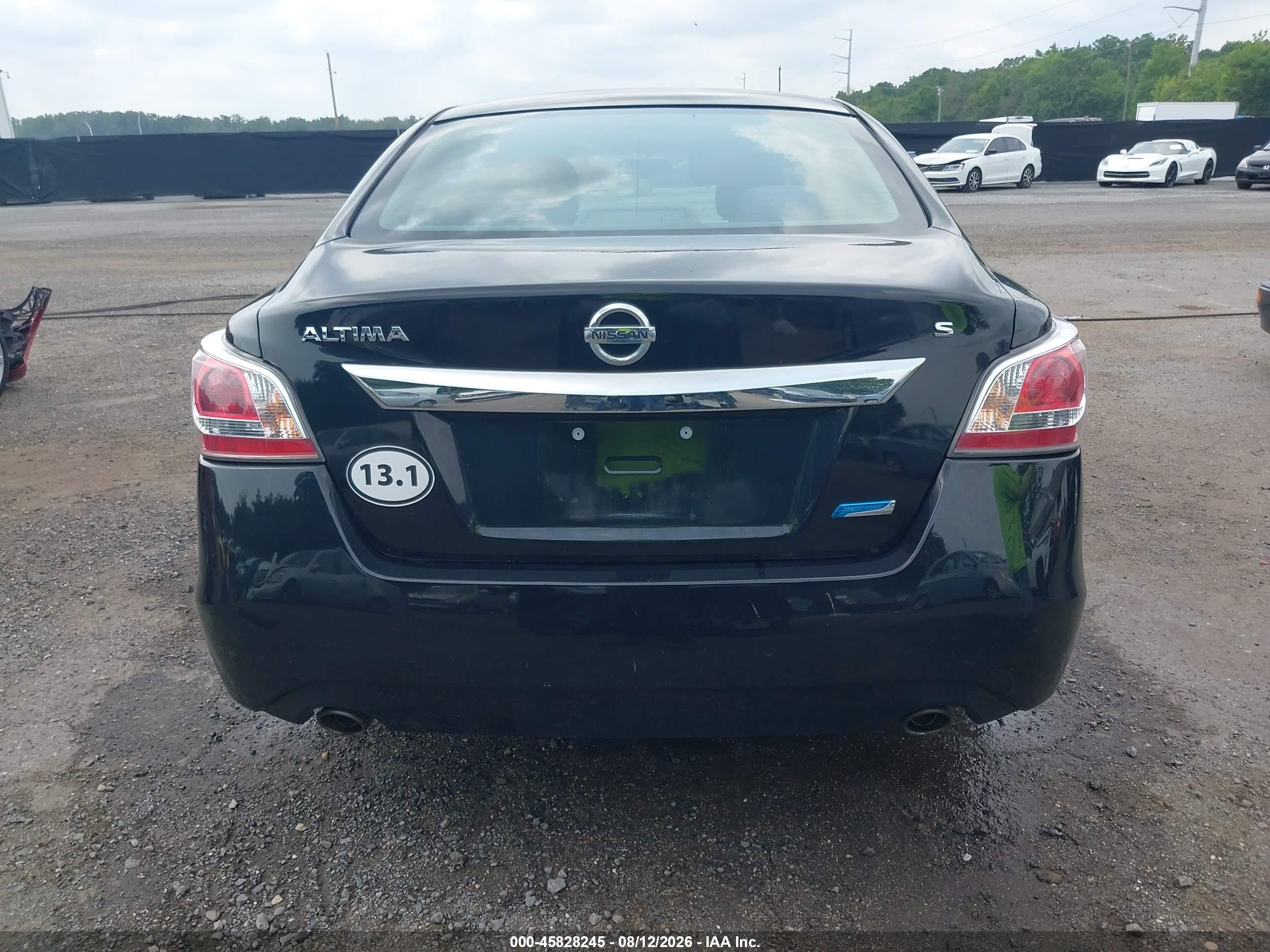 2014 Nissan Altima 2.5 S Black vin: 1N4AL3AP0EC426307