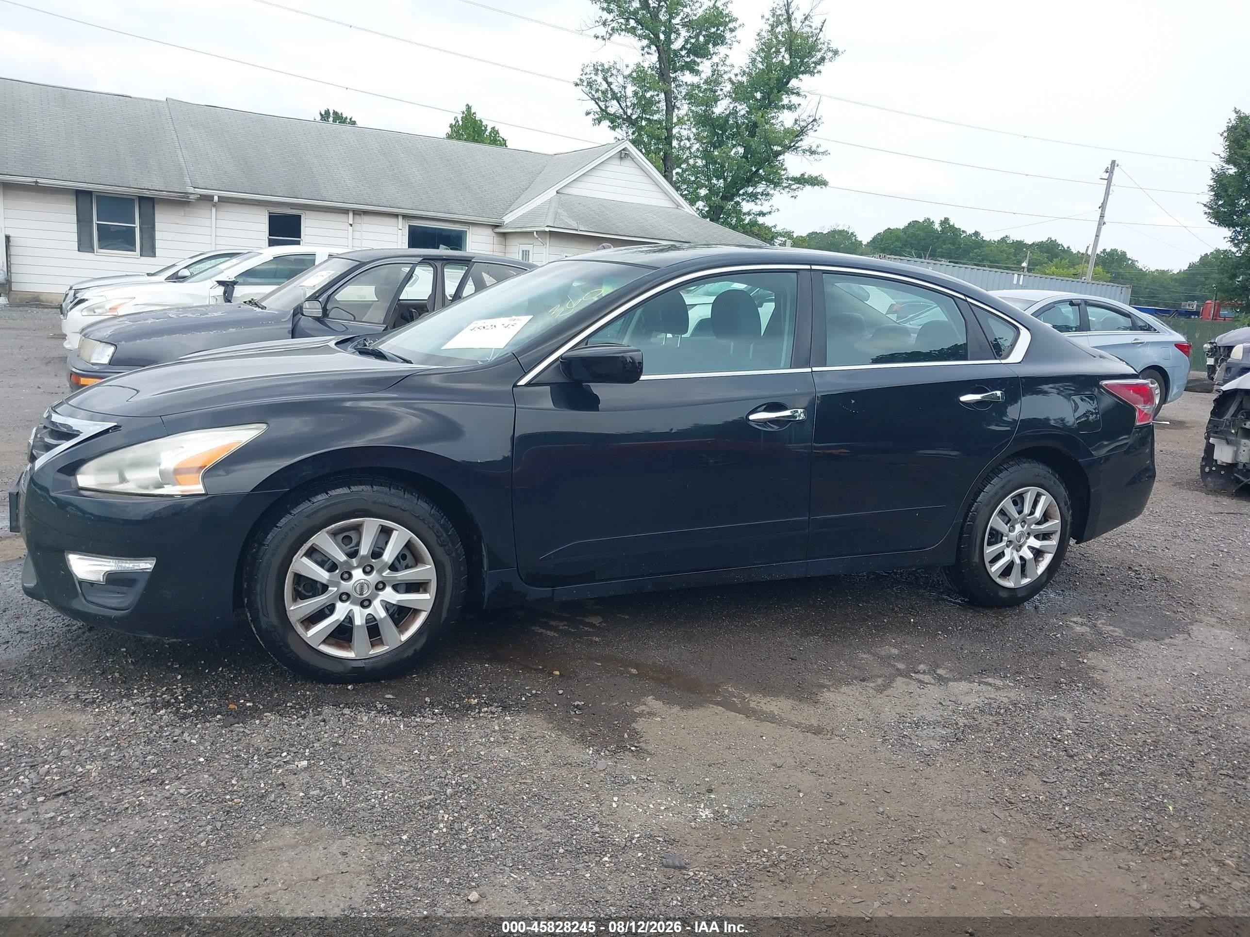2014 Nissan Altima 2.5 S Black vin: 1N4AL3AP0EC426307