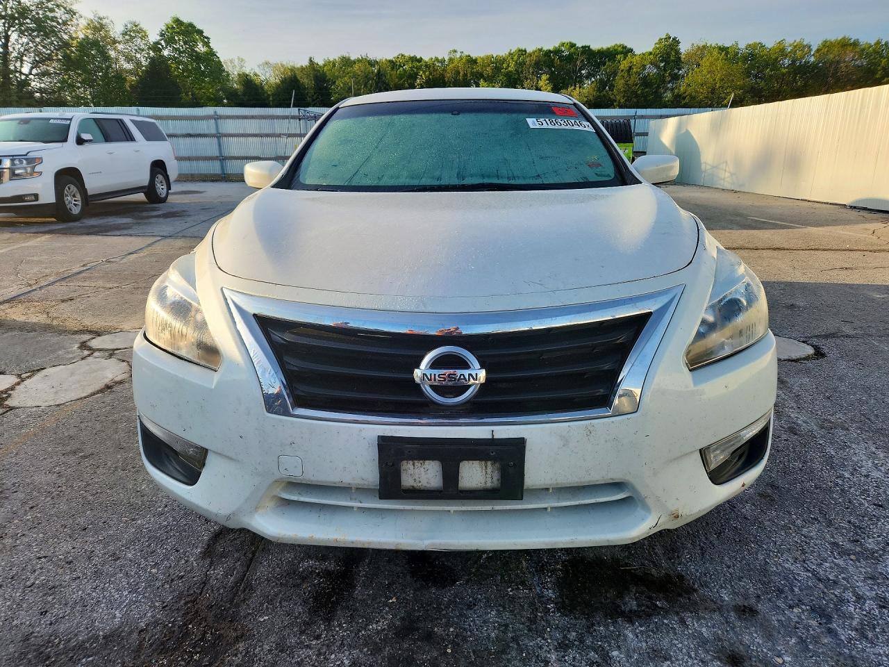 2014 Nissan Altima Sv White vin: 1N4AL3AP0EC900336