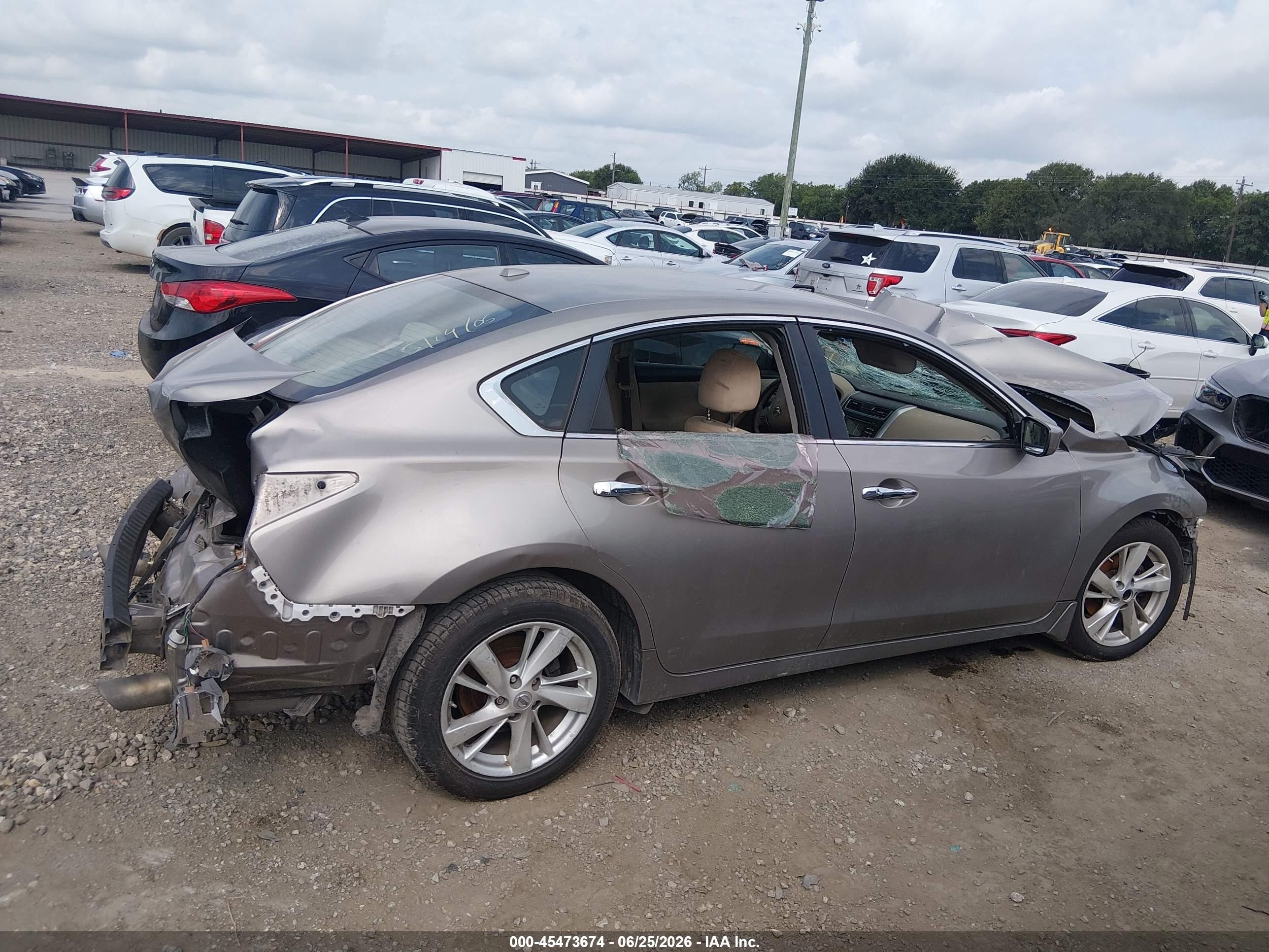 2014 Nissan Altima 2.5 Sv Gold vin: 1N4AL3AP0EC901759