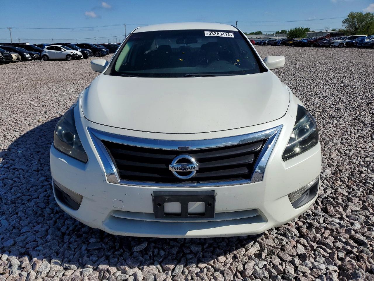 2014 Nissan Altima 2.5 S White vin: 1N4AL3AP0EN210395