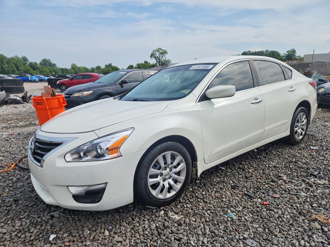 2014 Nissan Altima 2.5 S Белый vin: 1N4AL3AP0EN215435
