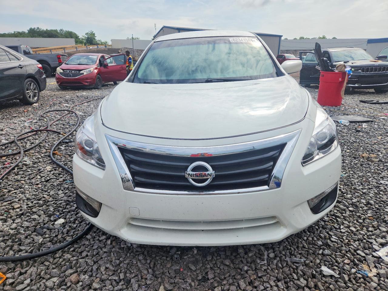2014 Nissan Altima 2.5 S Белый vin: 1N4AL3AP0EN215435