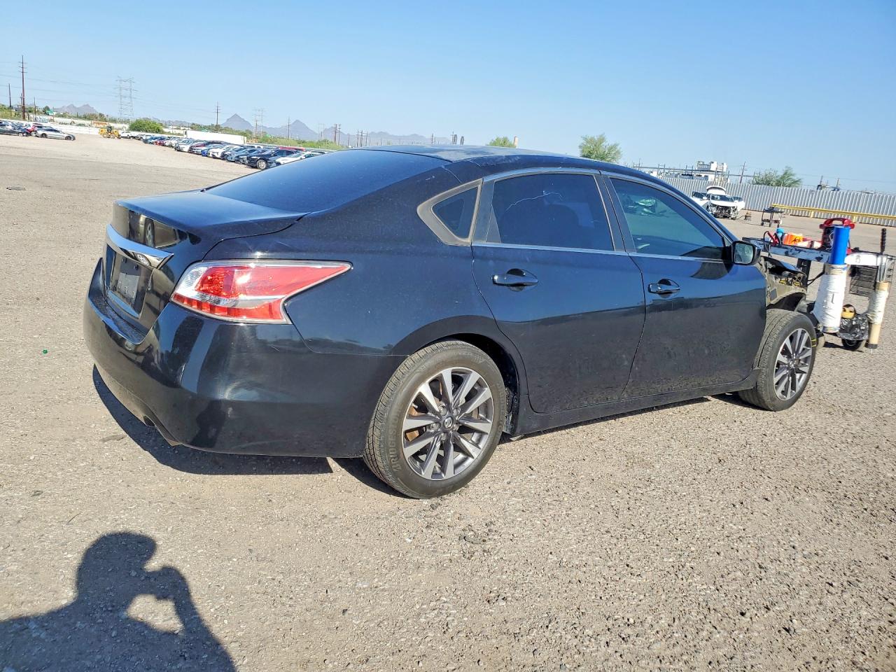 2014 Nissan Altima 2.5 S Black vin: 1N4AL3AP0EN224636