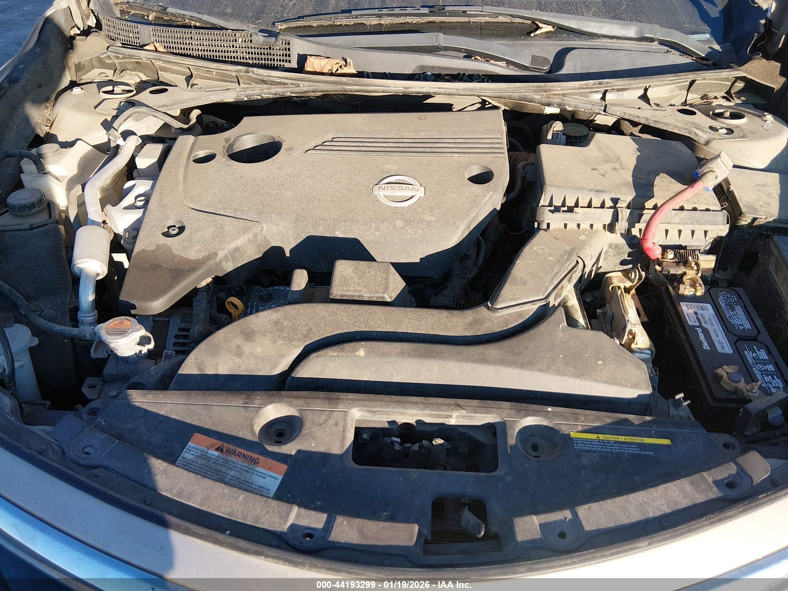 2014 Nissan Altima 2.5 Sv Beige vin: 1N4AL3AP0EN224913