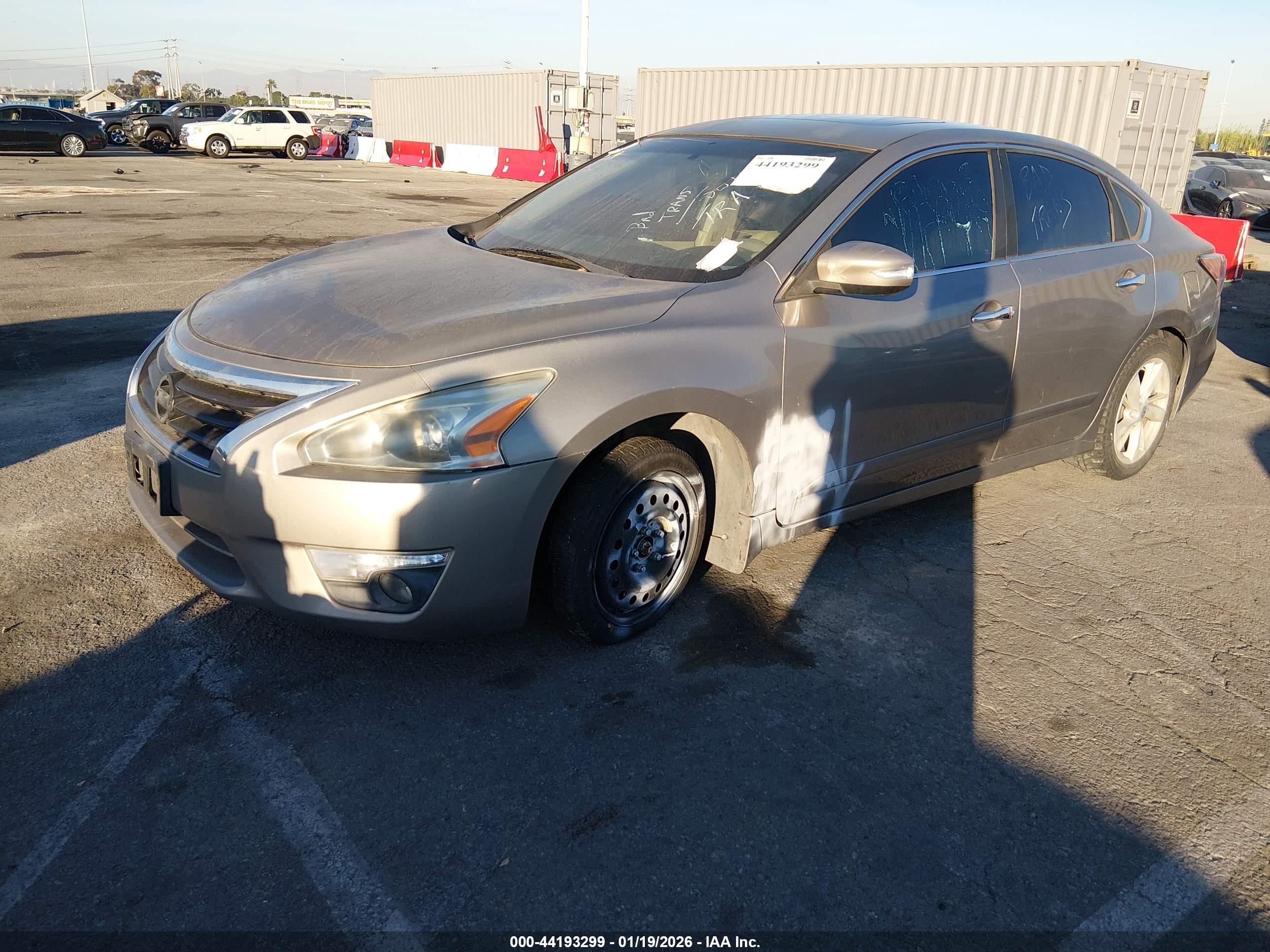 2014 Nissan Altima 2.5 Sv Beige vin: 1N4AL3AP0EN224913