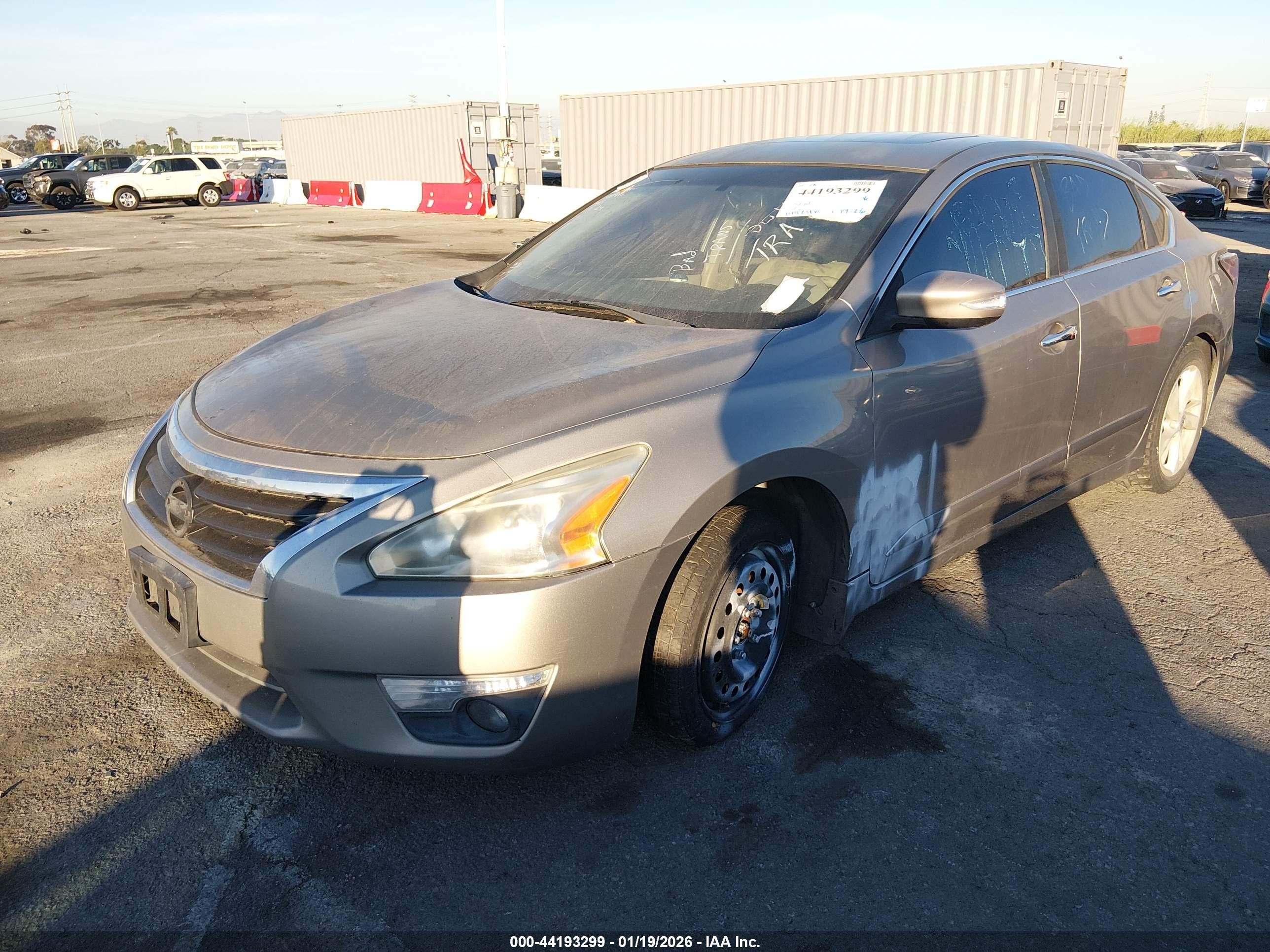 2014 Nissan Altima 2.5 Sv Beige vin: 1N4AL3AP0EN224913