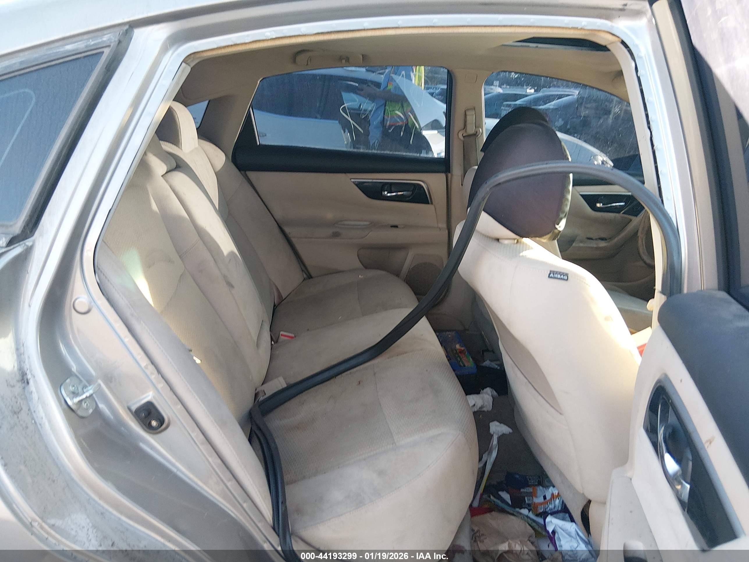 2014 Nissan Altima 2.5 Sv Beige vin: 1N4AL3AP0EN224913