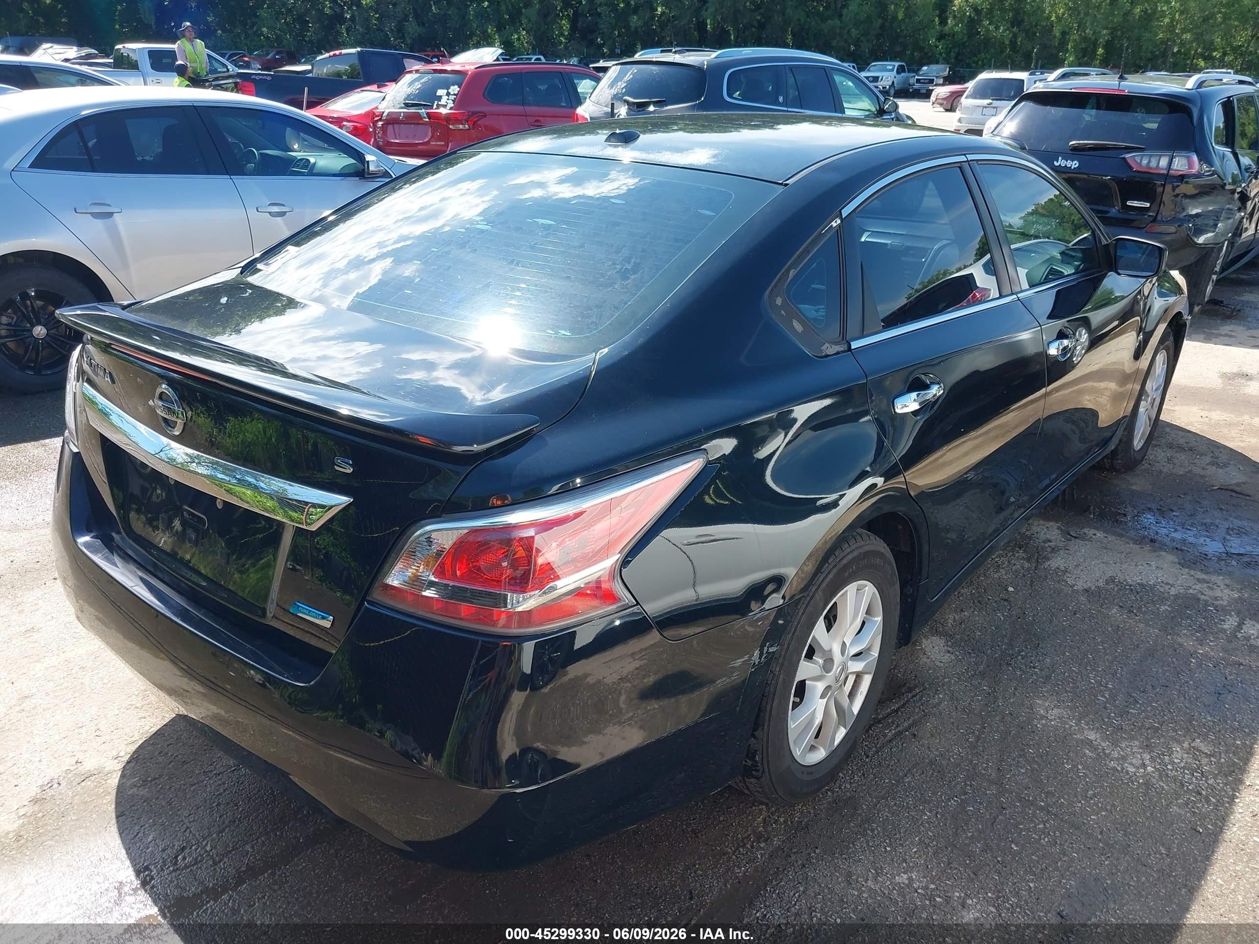 2014 Nissan Altima 2.5 S Черный vin: 1N4AL3AP0EN232137