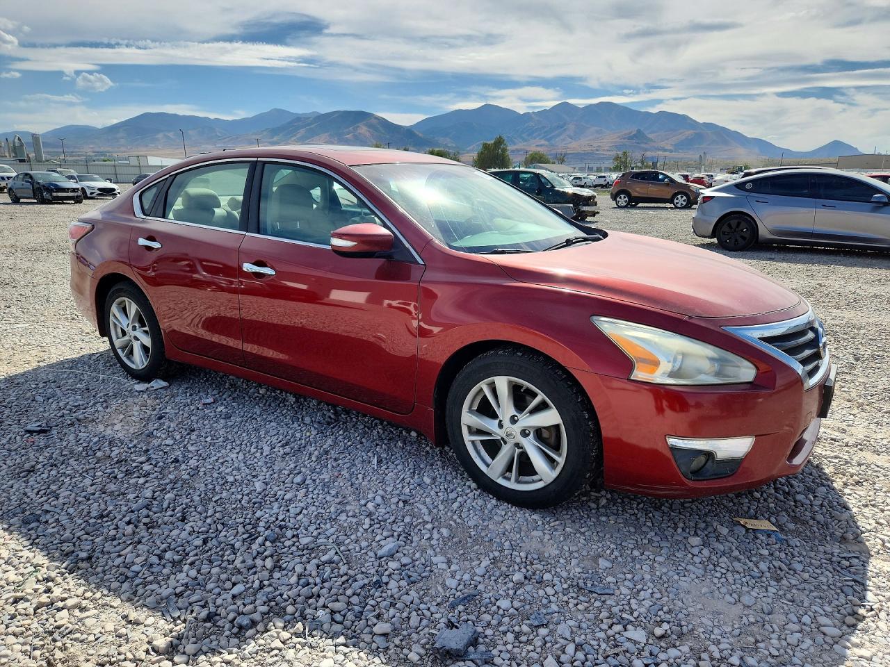 2014 Nissan Altima 2.5 Sl Red vin: 1N4AL3AP0EN233675