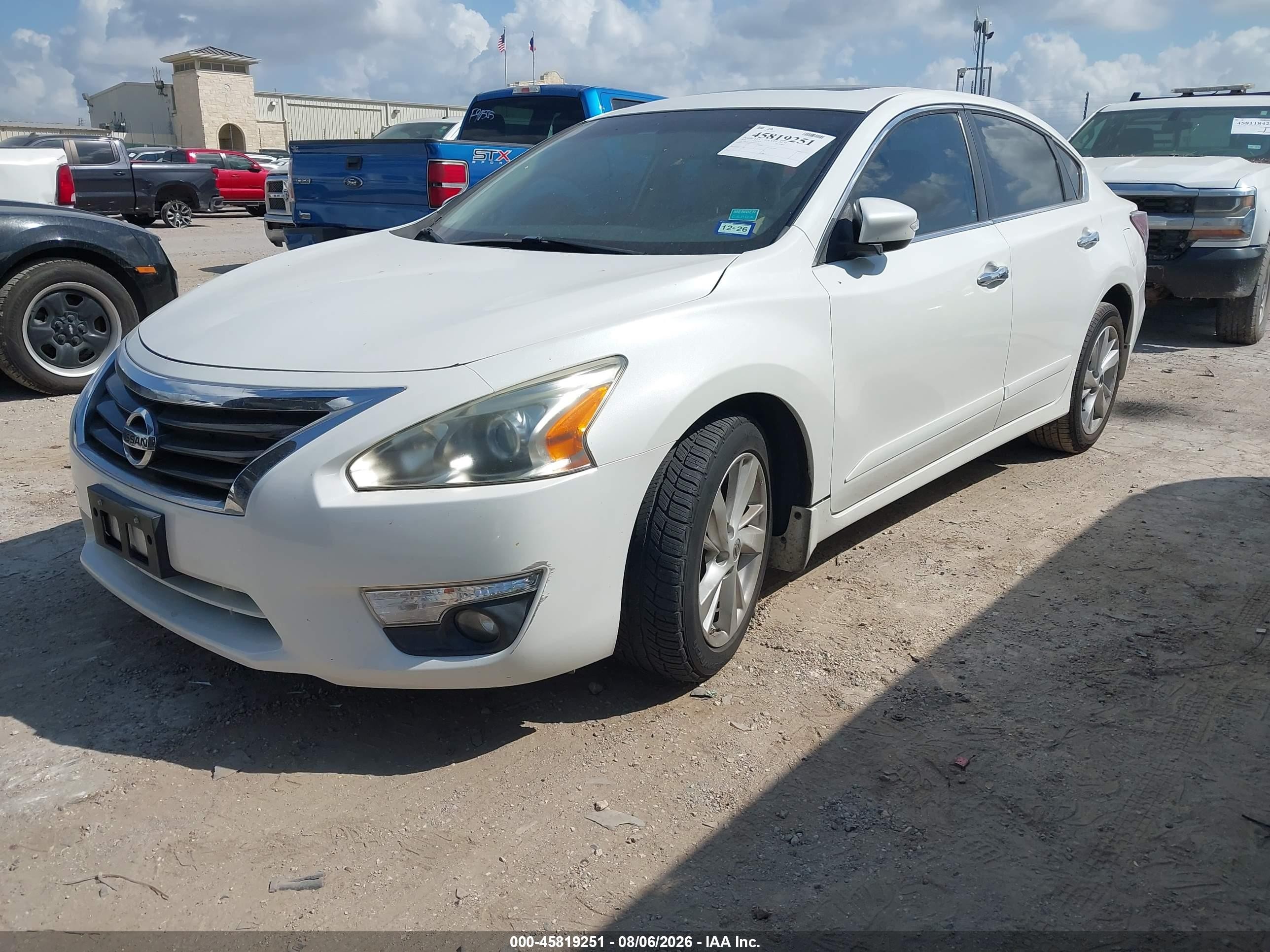 2014 Nissan Altima 2.5 Sl White vin: 1N4AL3AP0EN237189