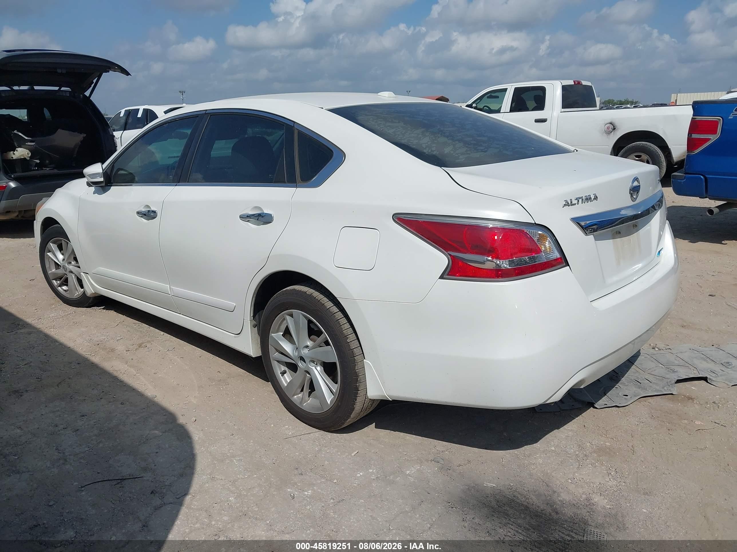 2014 Nissan Altima 2.5 Sl White vin: 1N4AL3AP0EN237189