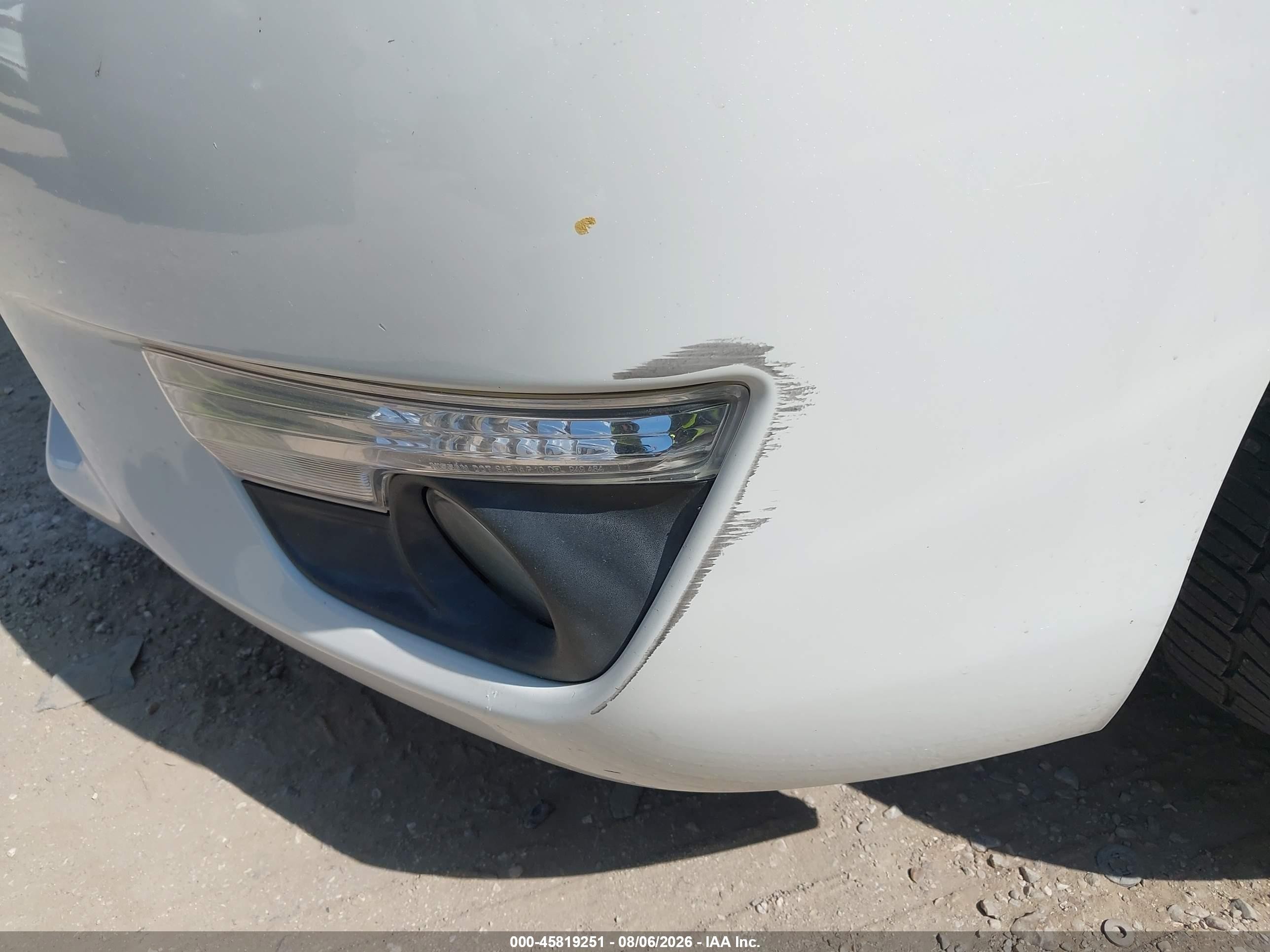 2014 Nissan Altima 2.5 Sl White vin: 1N4AL3AP0EN237189