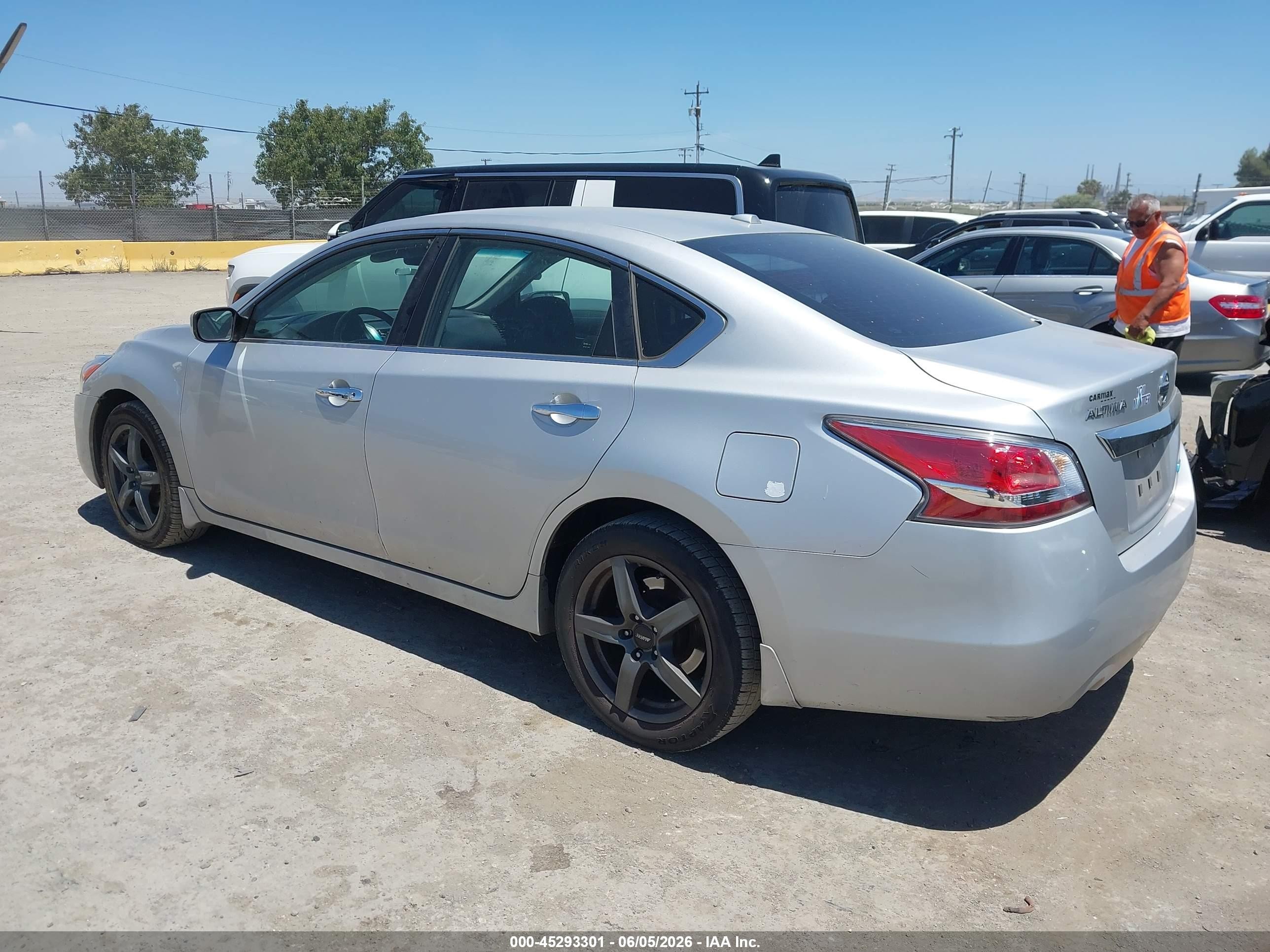 2014 Nissan Altima 2.5 Sv Gray vin: 1N4AL3AP0EN247477