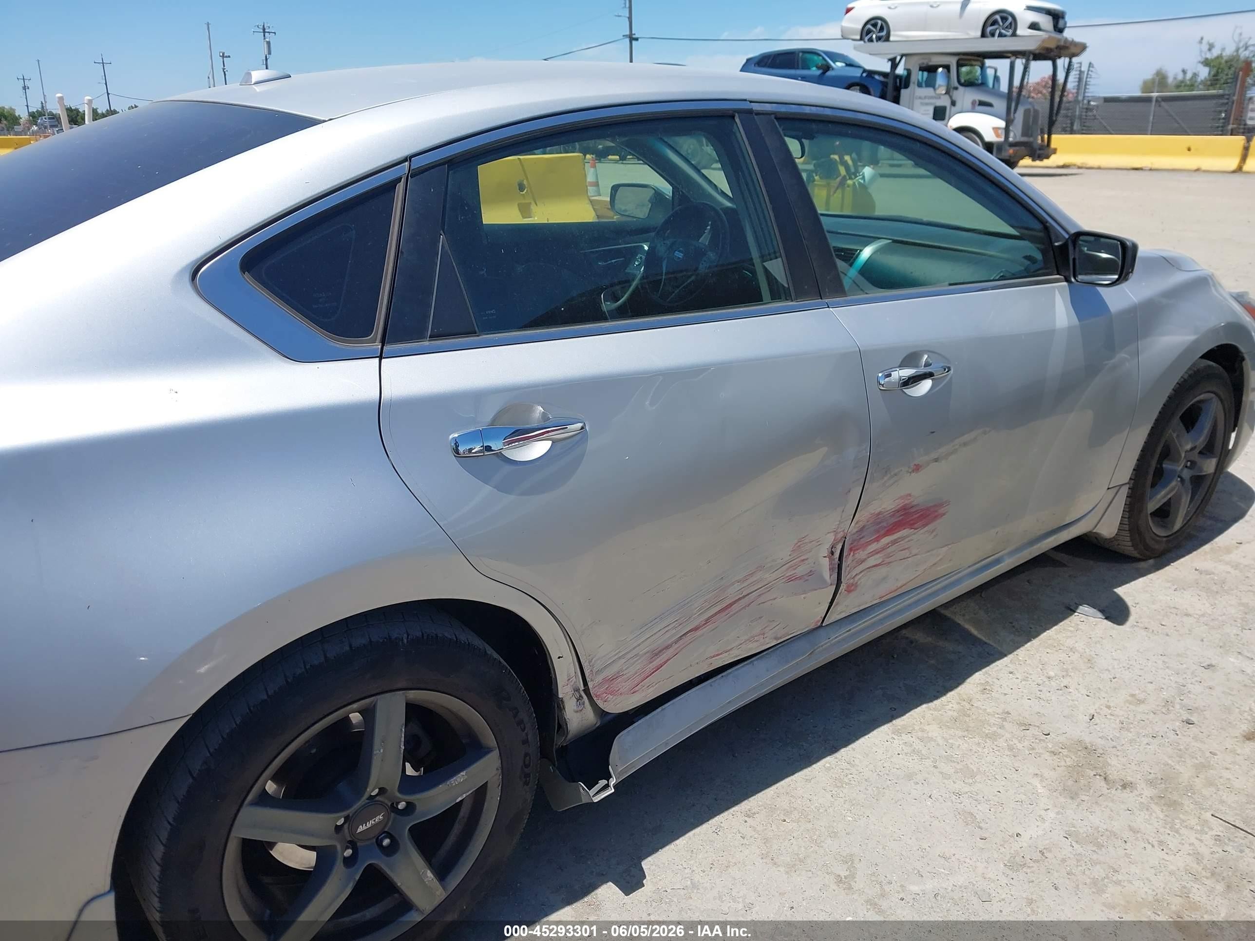 2014 Nissan Altima 2.5 Sv Gray vin: 1N4AL3AP0EN247477