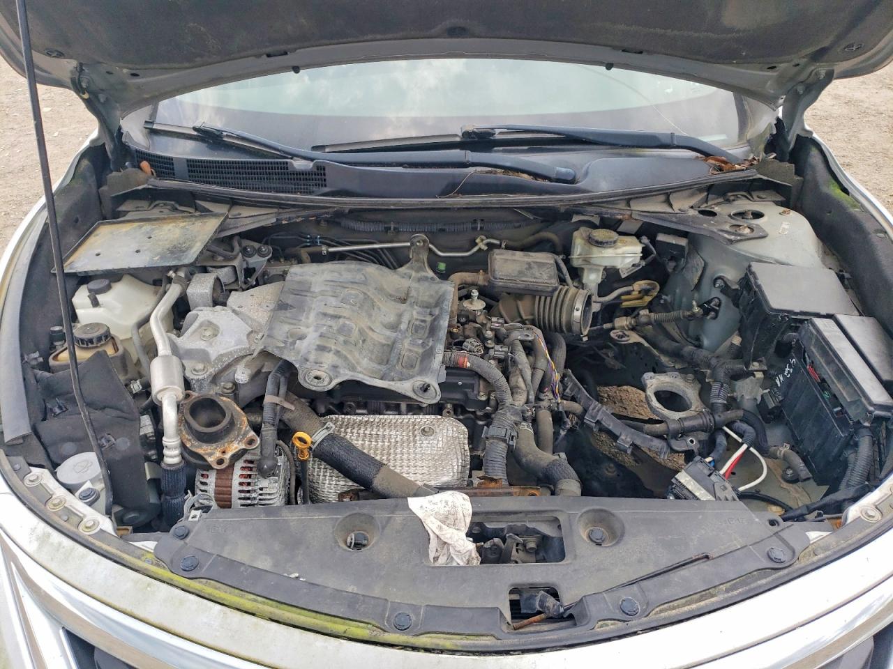 2014 Nissan Altima 2.5 S Silver vin: 1N4AL3AP0EN258303
