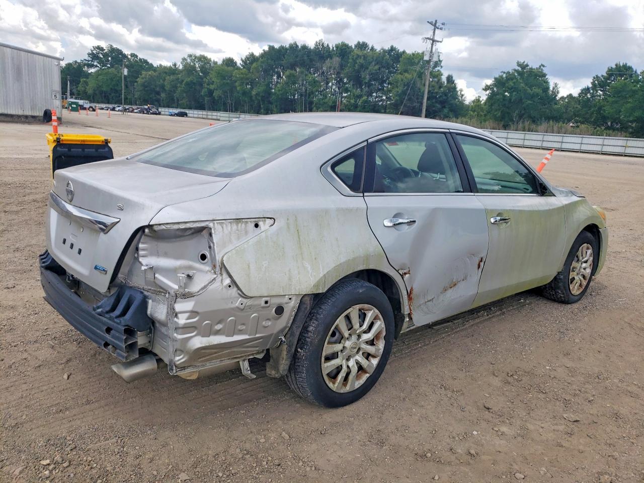 2014 Nissan Altima 2.5 S Silver vin: 1N4AL3AP0EN258303