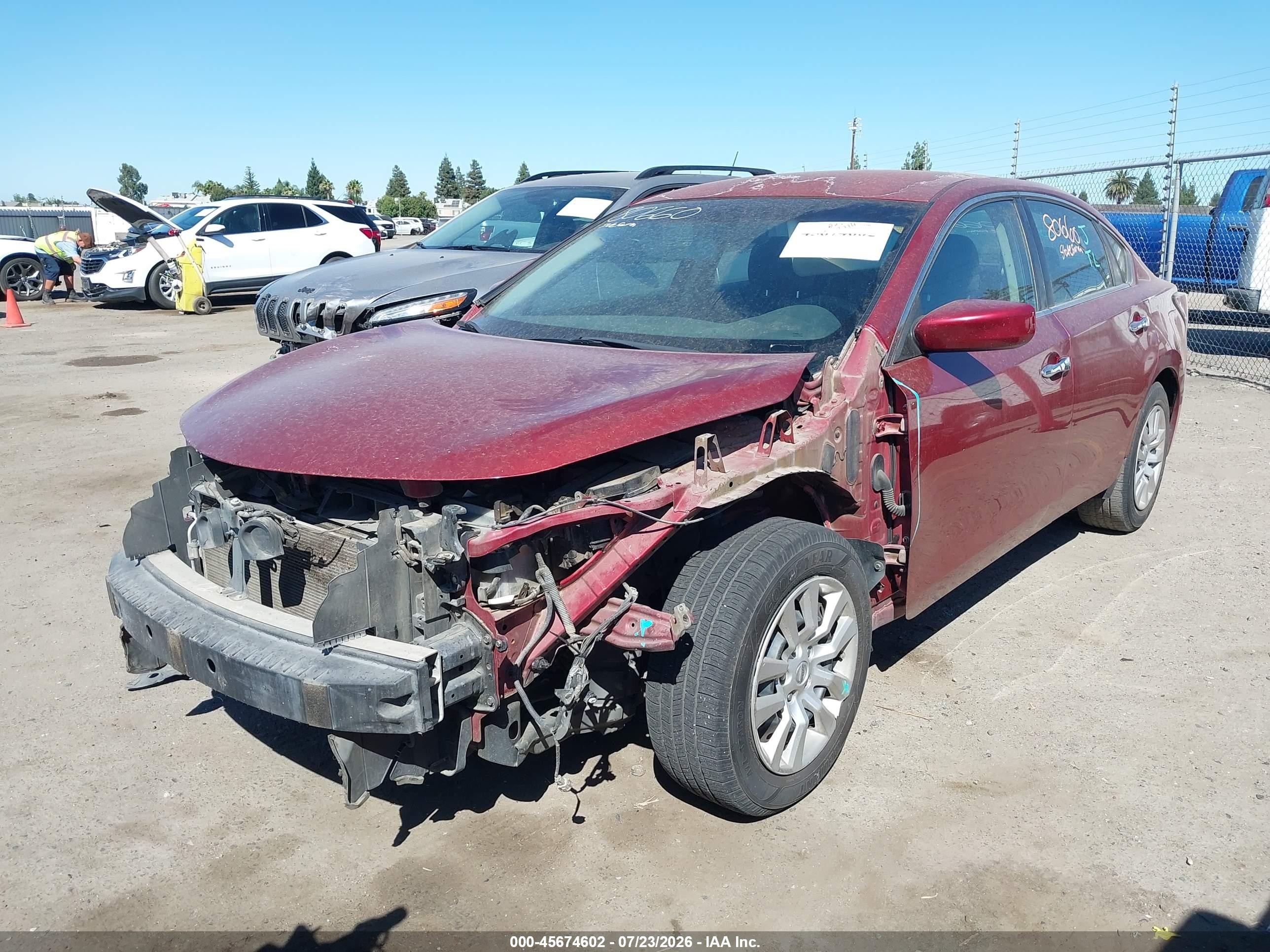 2014 Nissan Altima 2.5/2.5 S/2.5 Sl/2.5 Sv Red vin: 1N4AL3AP0EN334313