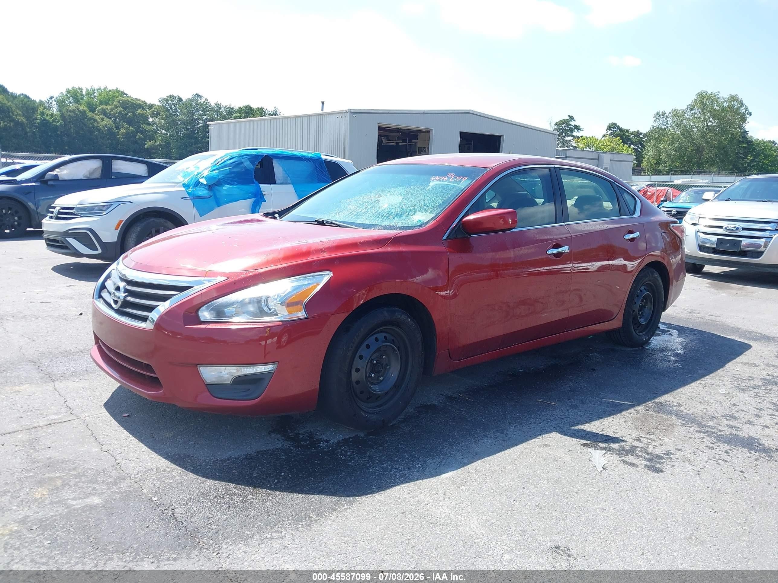 2014 Nissan Altima 2.5/2.5 S/2.5 Sl/2.5 Sv Красный vin: 1N4AL3AP0EN337499