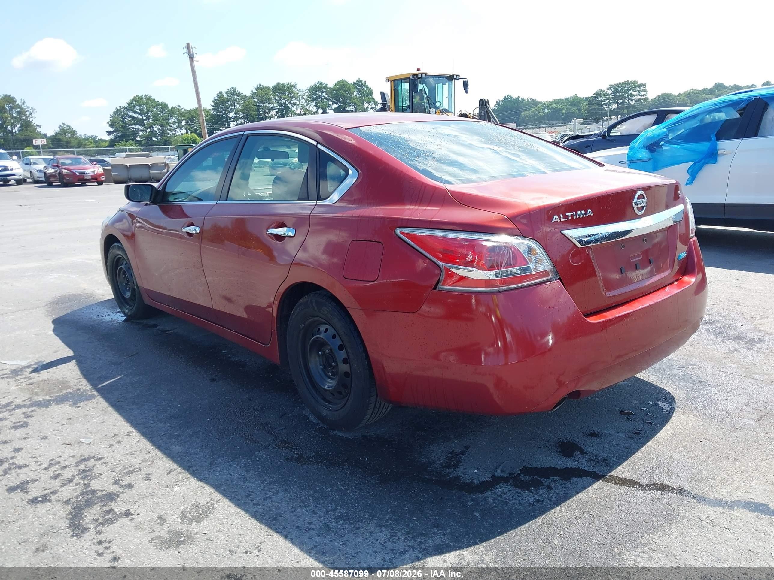 2014 Nissan Altima 2.5/2.5 S/2.5 Sl/2.5 Sv Красный vin: 1N4AL3AP0EN337499