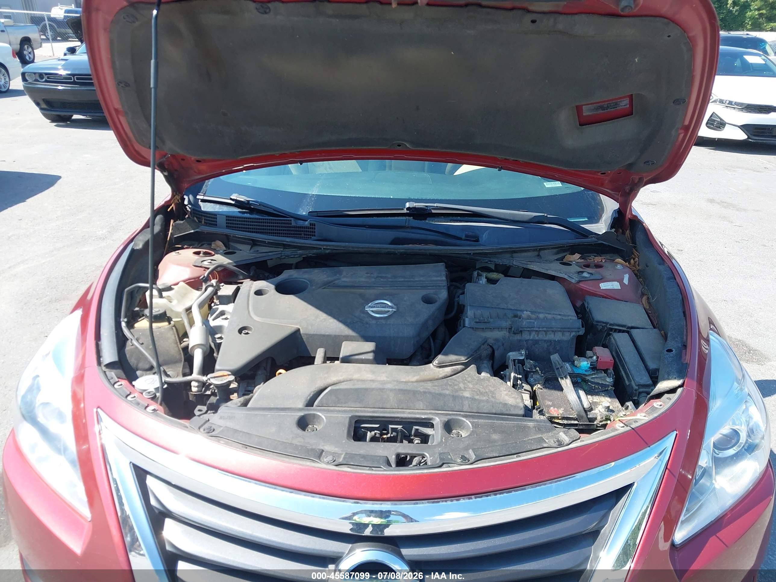 2014 Nissan Altima 2.5/2.5 S/2.5 Sl/2.5 Sv Красный vin: 1N4AL3AP0EN337499
