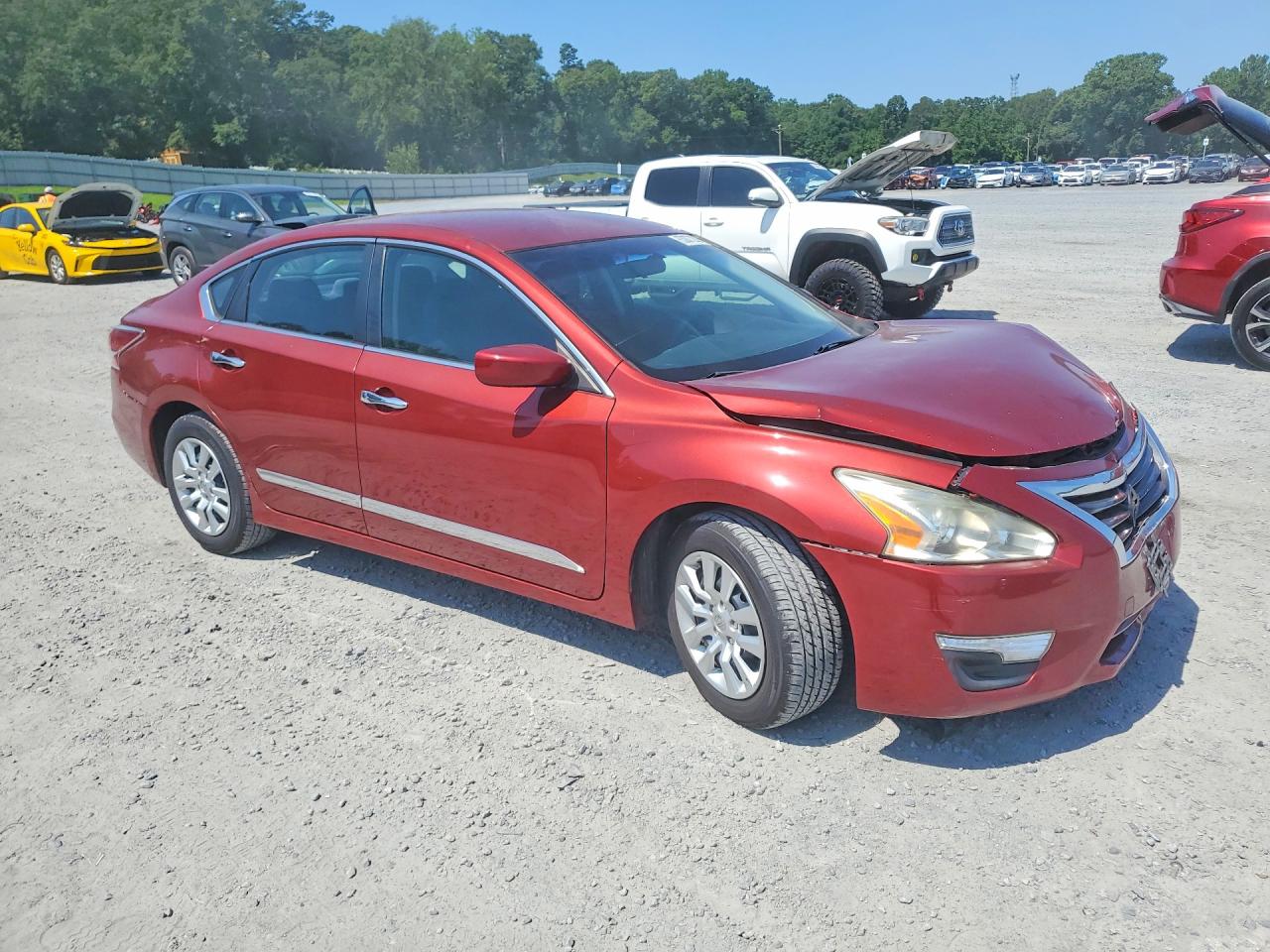 2014 Nissan Altima 2.5 S Красный vin: 1N4AL3AP0EN342492